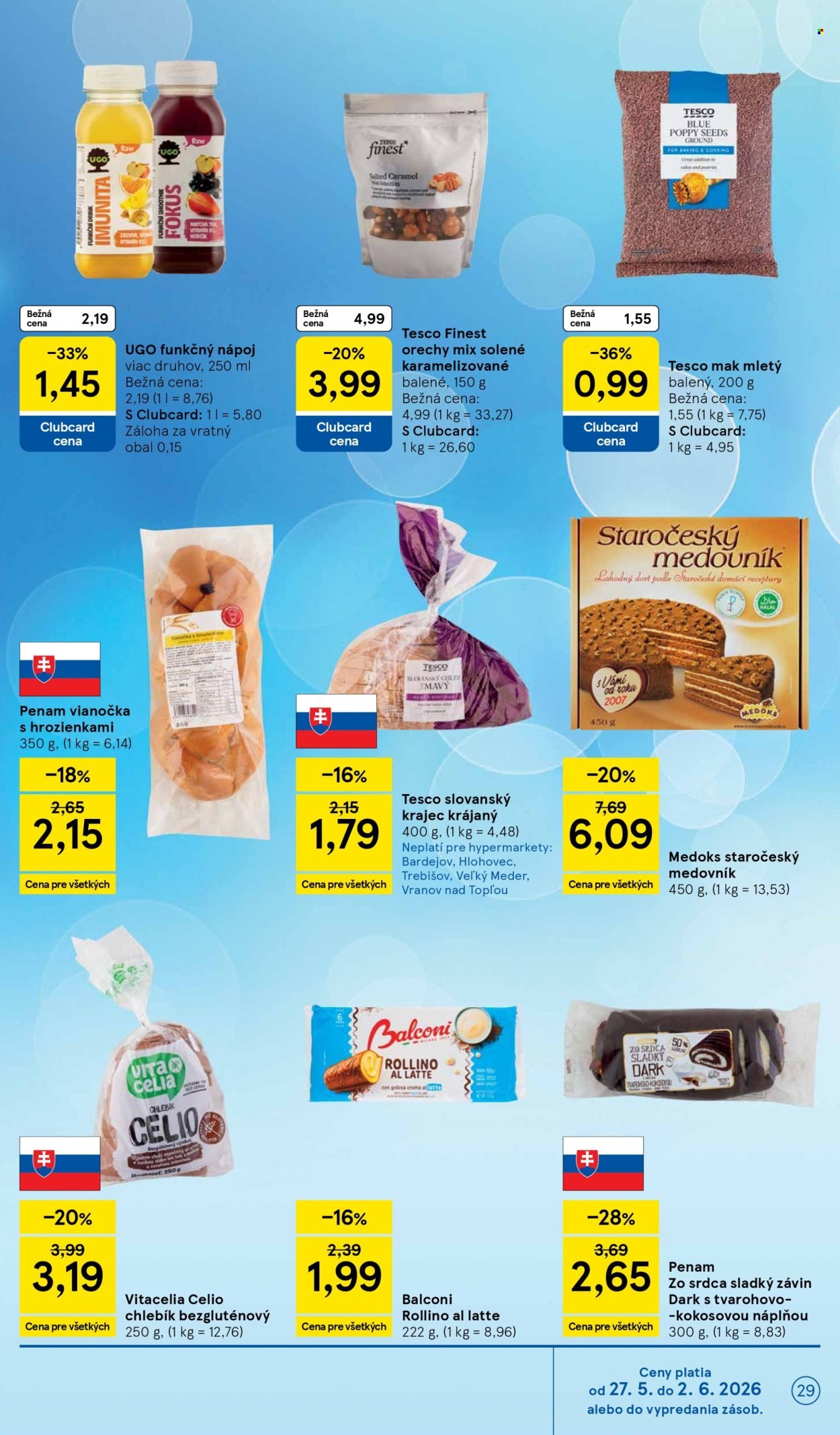 TESCO leták - Od stredy 27.5.2026 (2026-05-27 - 2026-06-02) | 29