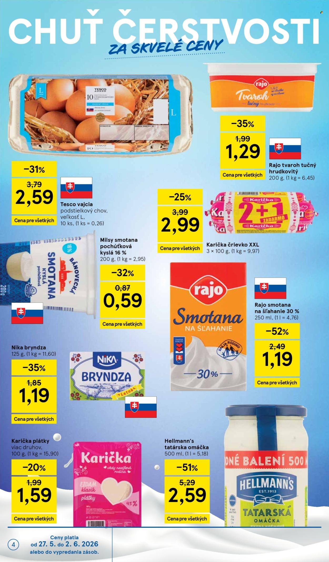 TESCO leták - Od stredy 27.5.2026 (2026-05-27 - 2026-06-02) | 4