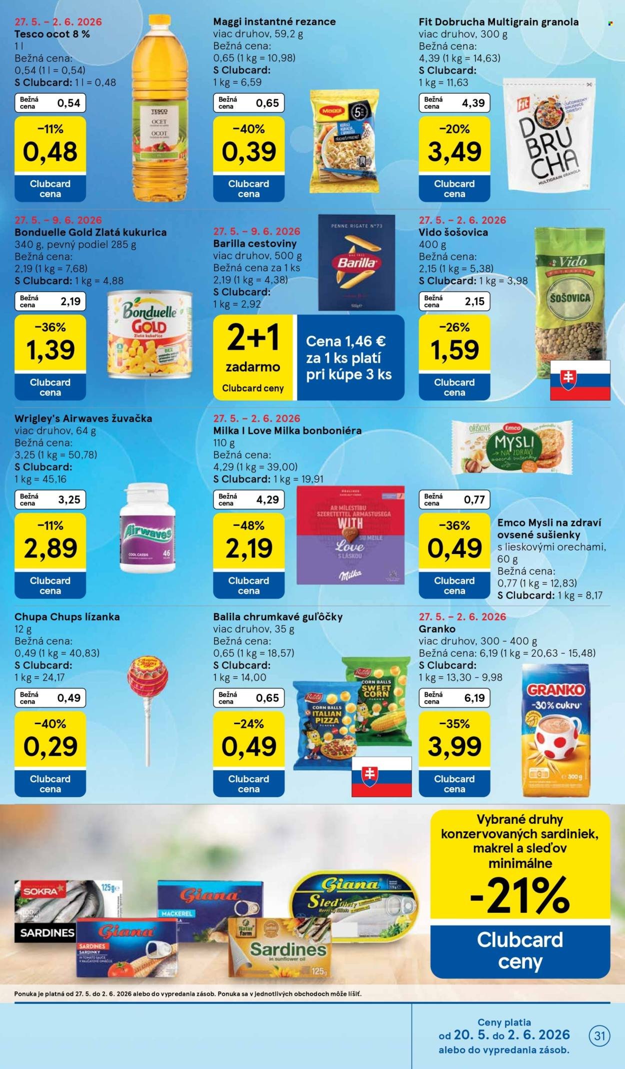 TESCO leták - Od stredy 27.5.2026 (2026-05-27 - 2026-06-02) | 31