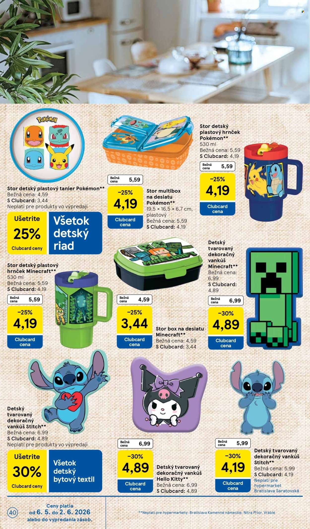 TESCO leták - Od stredy 27.5.2026 (2026-05-27 - 2026-06-02) | 40