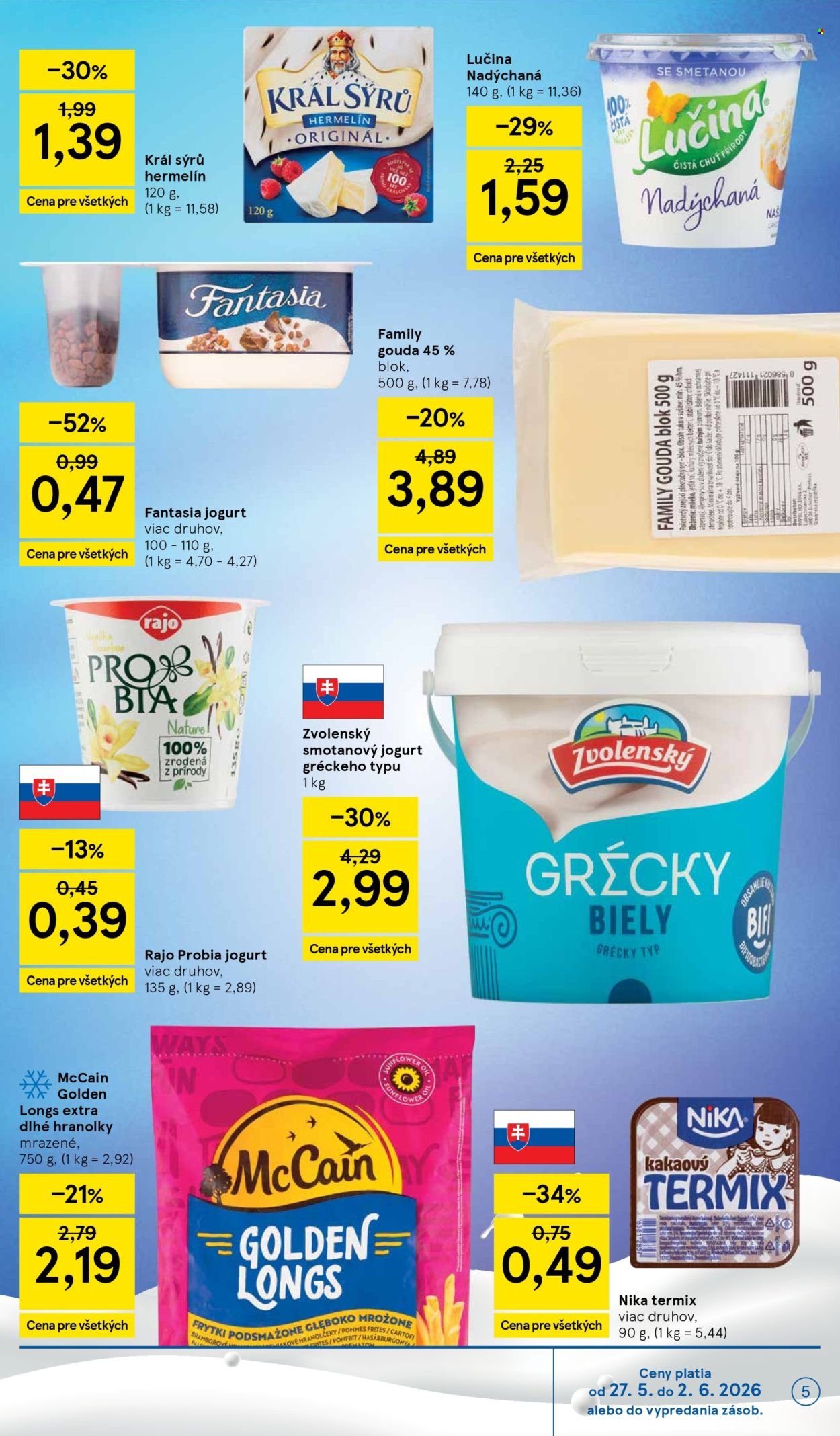 TESCO leták - Od stredy 27.5.2026 (2026-05-27 - 2026-06-02) | 5