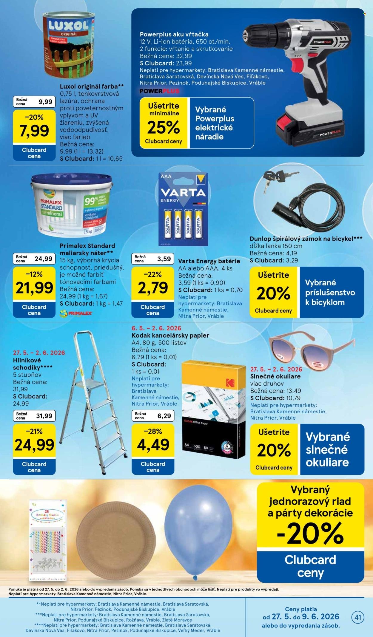 TESCO leták - Od stredy 27.5.2026 (2026-05-27 - 2026-06-02) | 41