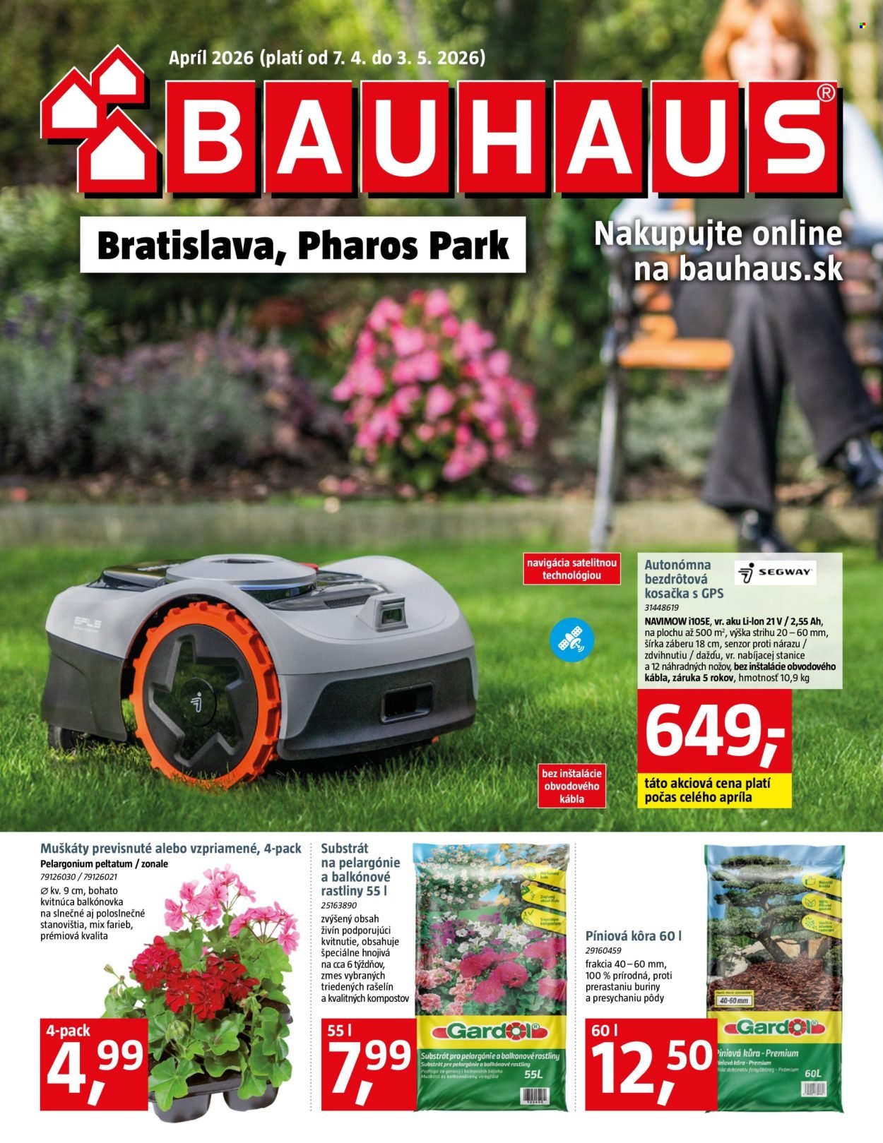 BAUHAUS leták - Aktuálna ponuka (2026-04-07 - 2026-05-03) | 1