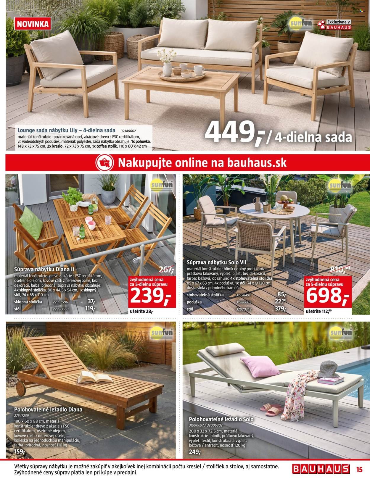BAUHAUS leták - Aktuálna ponuka (2026-04-07 - 2026-05-03) | 15