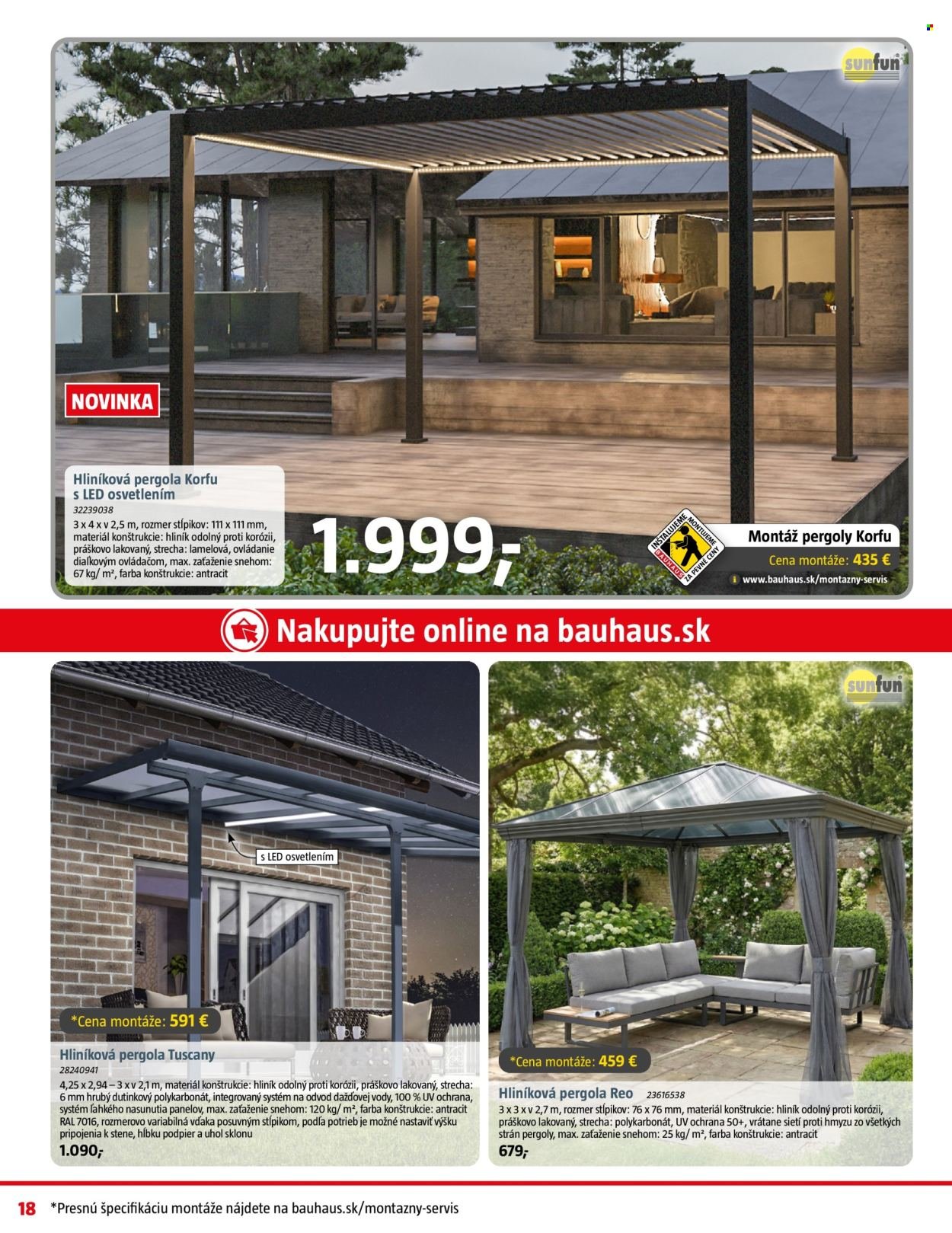 BAUHAUS leták - Aktuálna ponuka (2026-04-07 - 2026-05-03) | 18