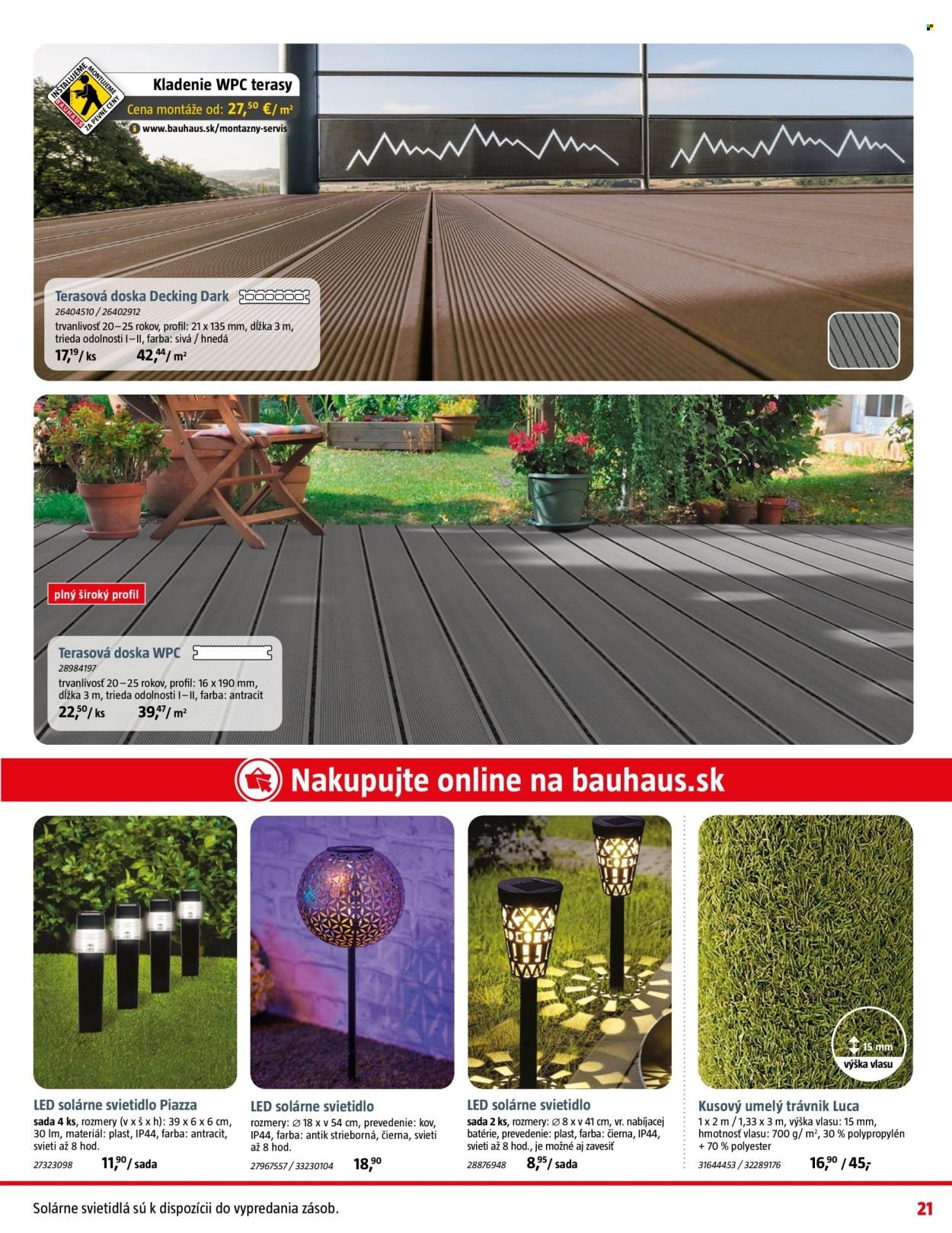 BAUHAUS leták - Aktuálna ponuka (2026-04-07 - 2026-05-03) | 21