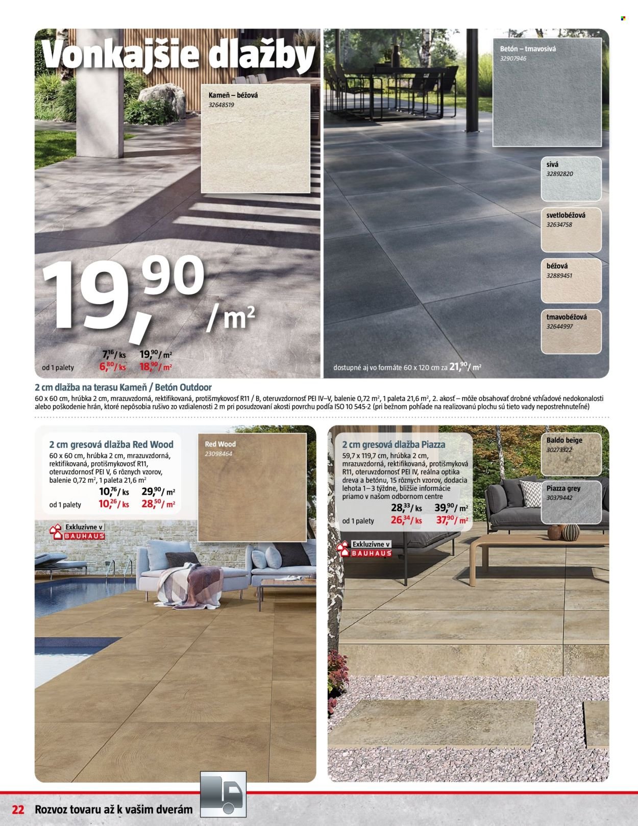 BAUHAUS leták - Aktuálna ponuka (2026-04-07 - 2026-05-03) | 22