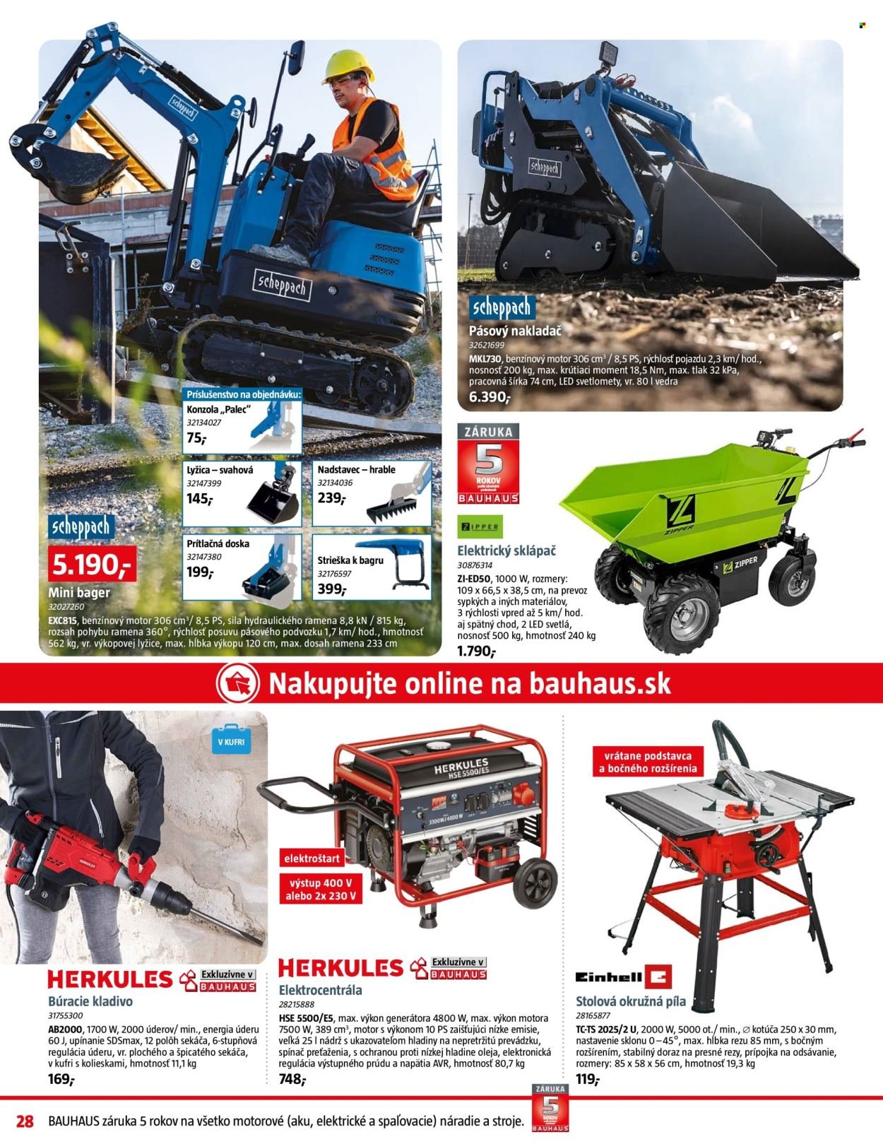 BAUHAUS leták - Aktuálna ponuka (2026-04-07 - 2026-05-03) | 28