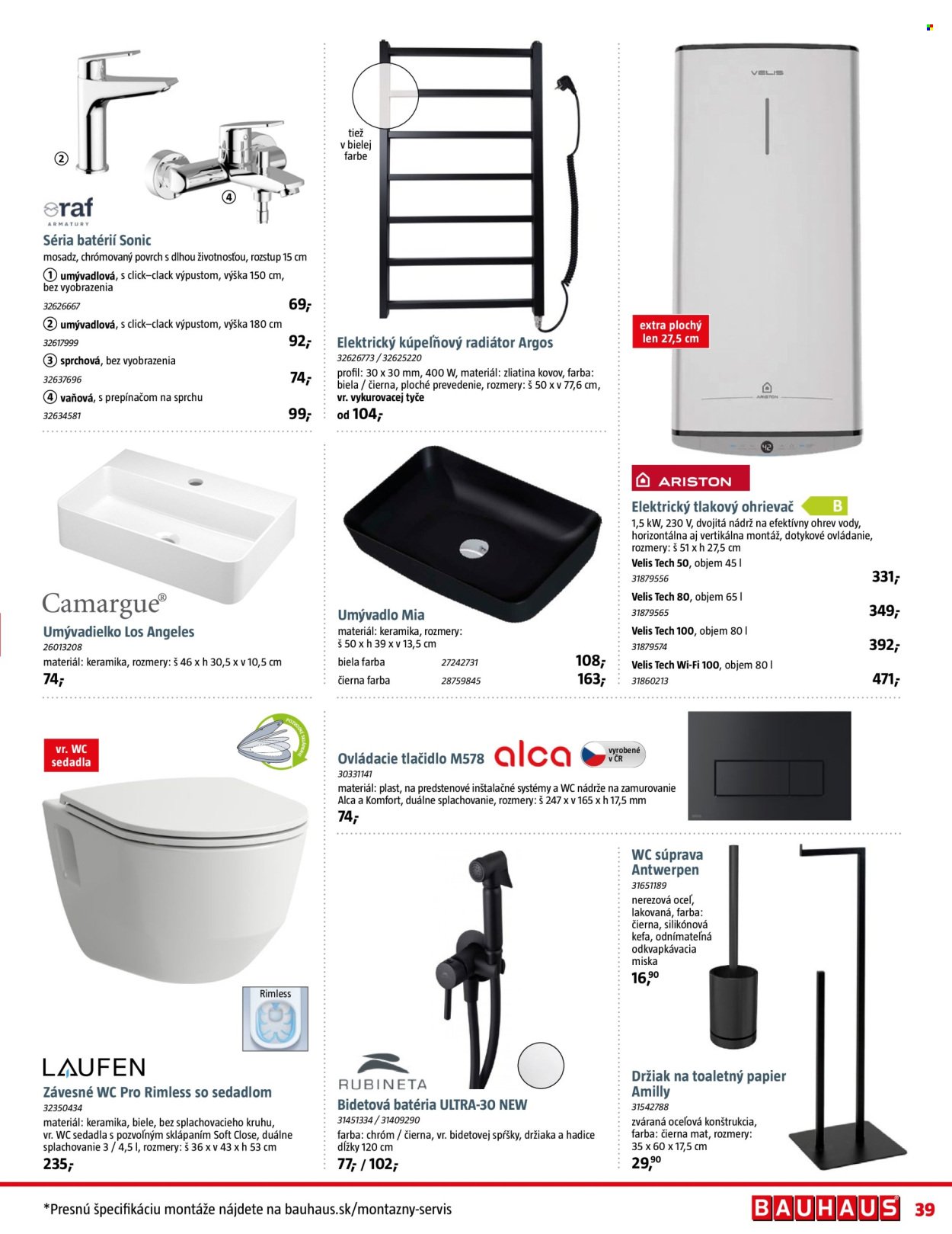 BAUHAUS leták - Aktuálna ponuka (2026-04-07 - 2026-05-03) | 39