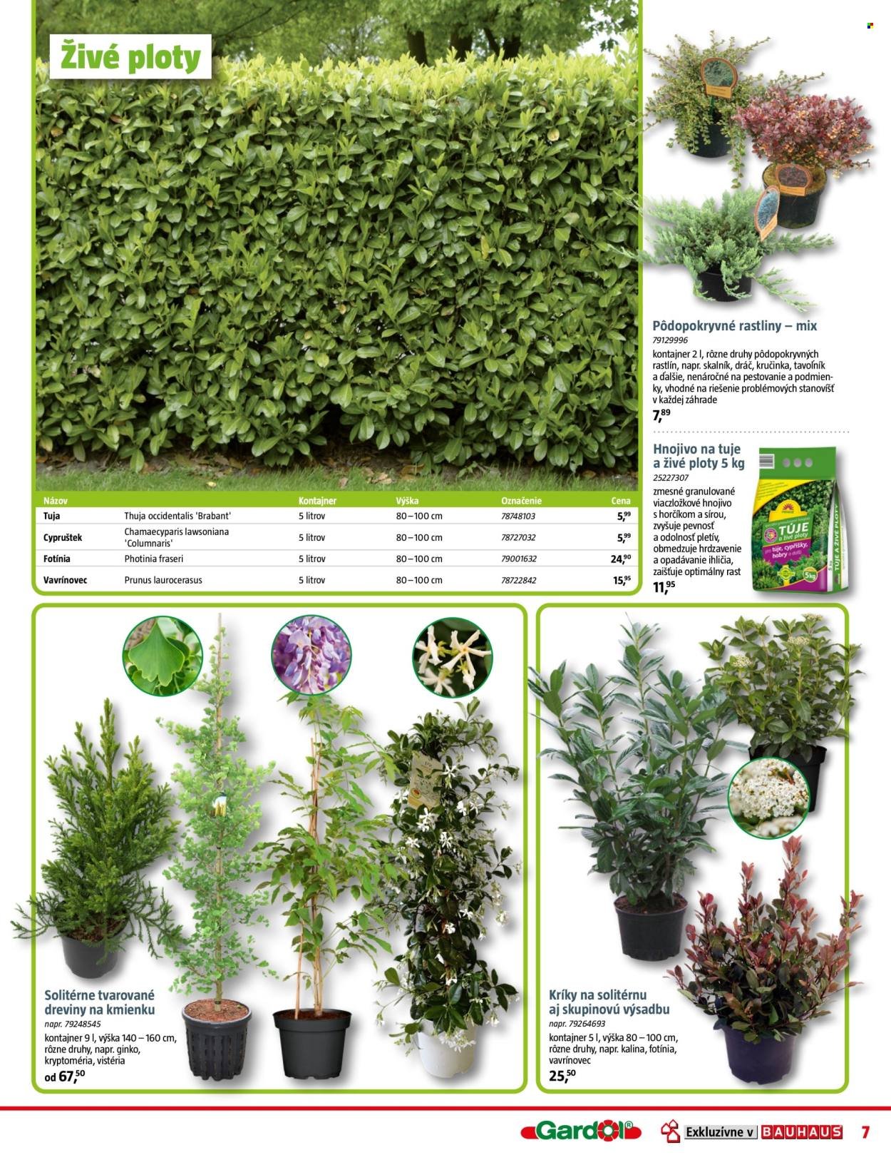 BAUHAUS leták - Aktuálna ponuka (2026-04-07 - 2026-05-03) | 7