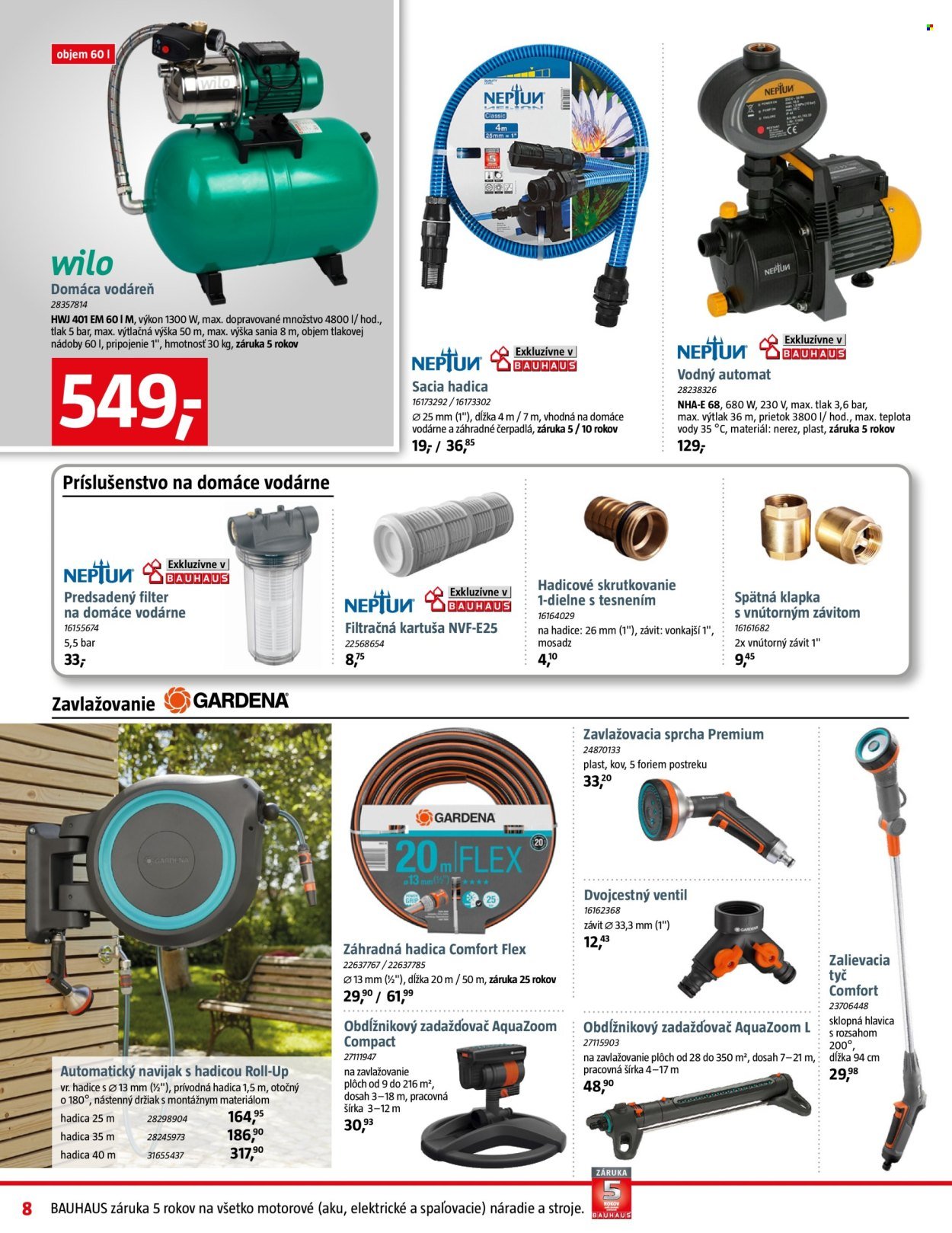 BAUHAUS leták - Aktuálna ponuka (2026-04-07 - 2026-05-03) | 8