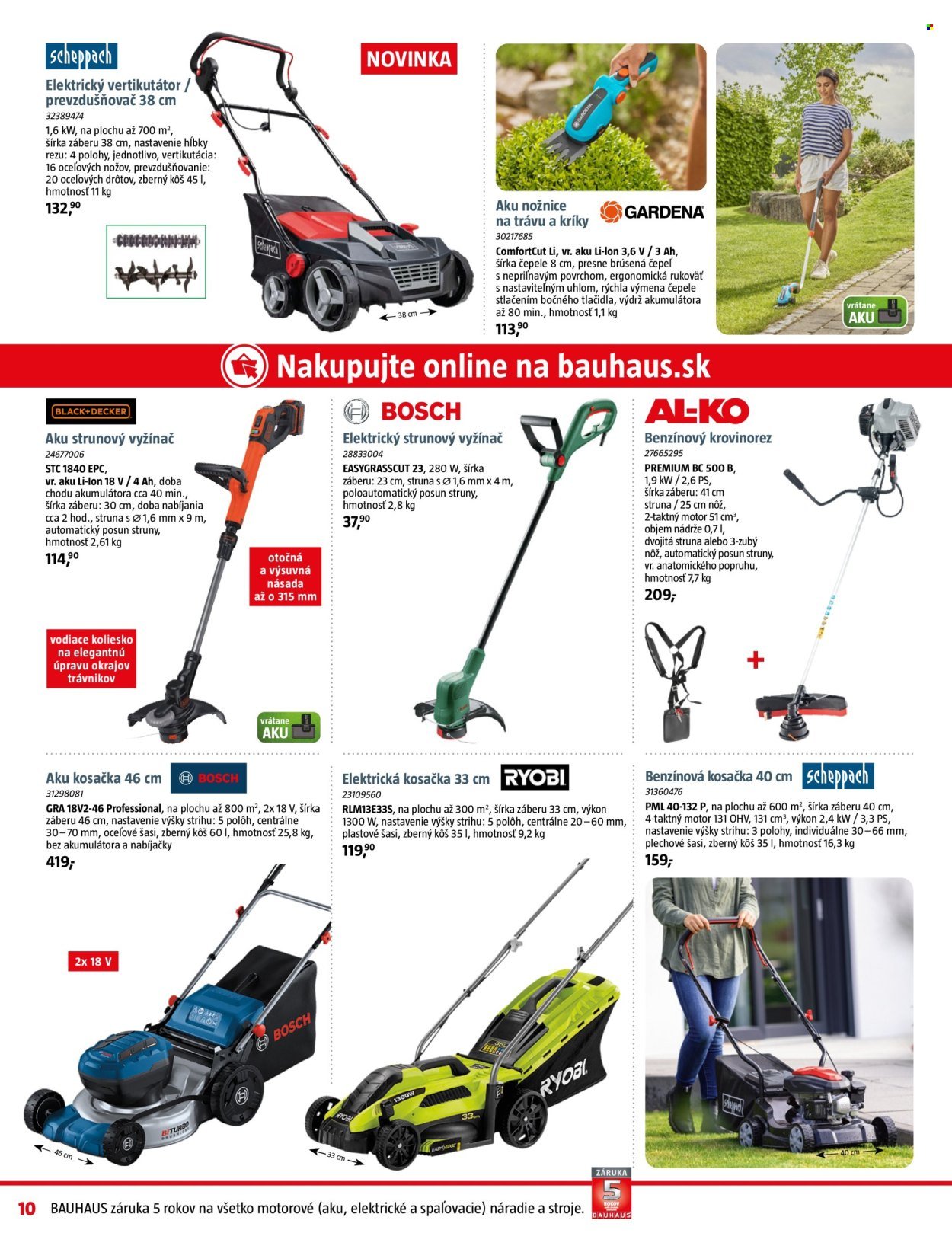 BAUHAUS leták - Aktuálna ponuka (2026-04-07 - 2026-05-03) | 10