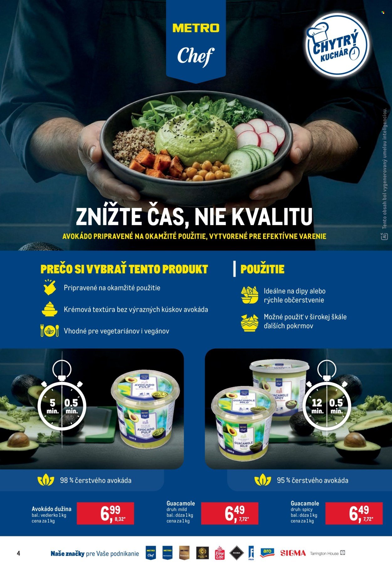 METRO leták - Gastronómia