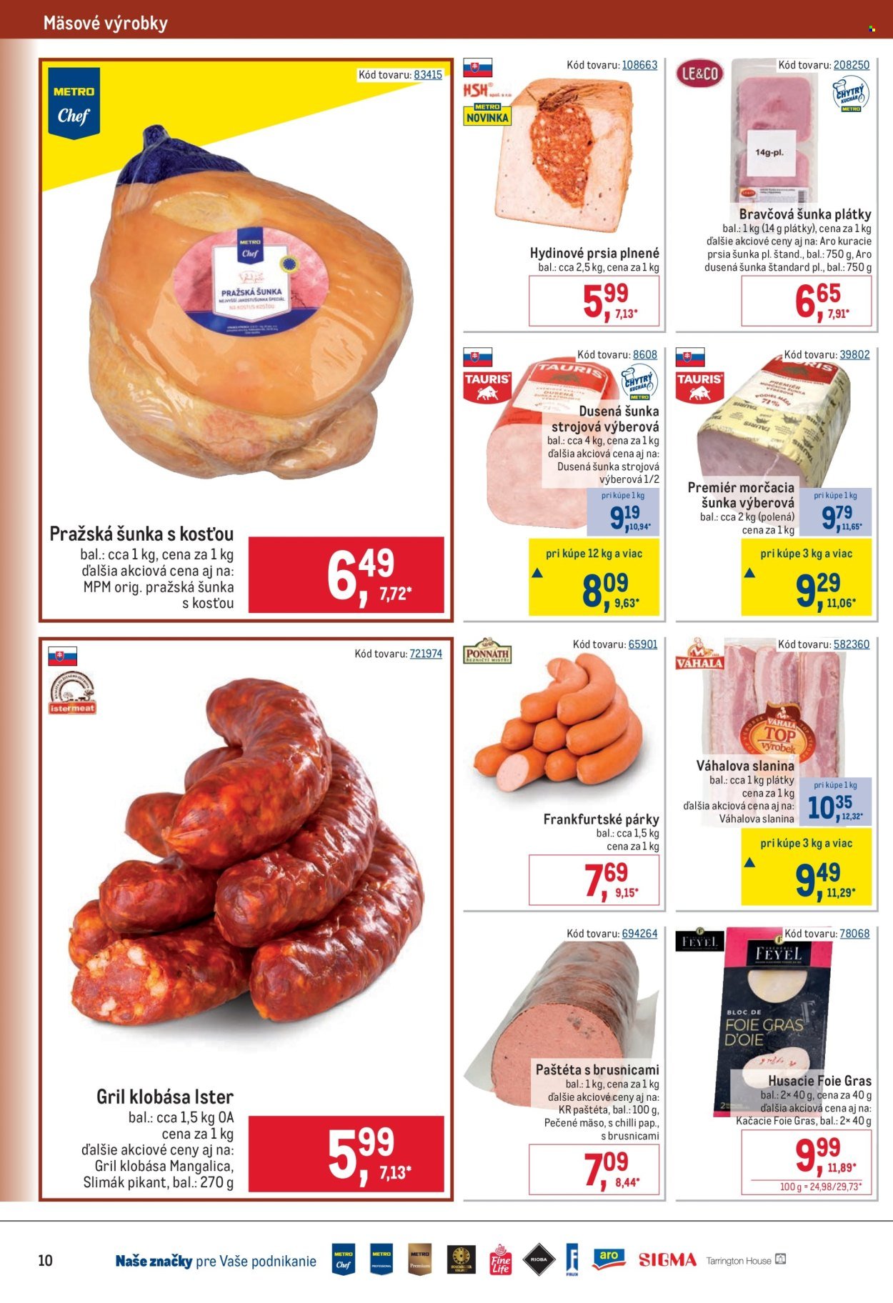 METRO leták - Gastronómia