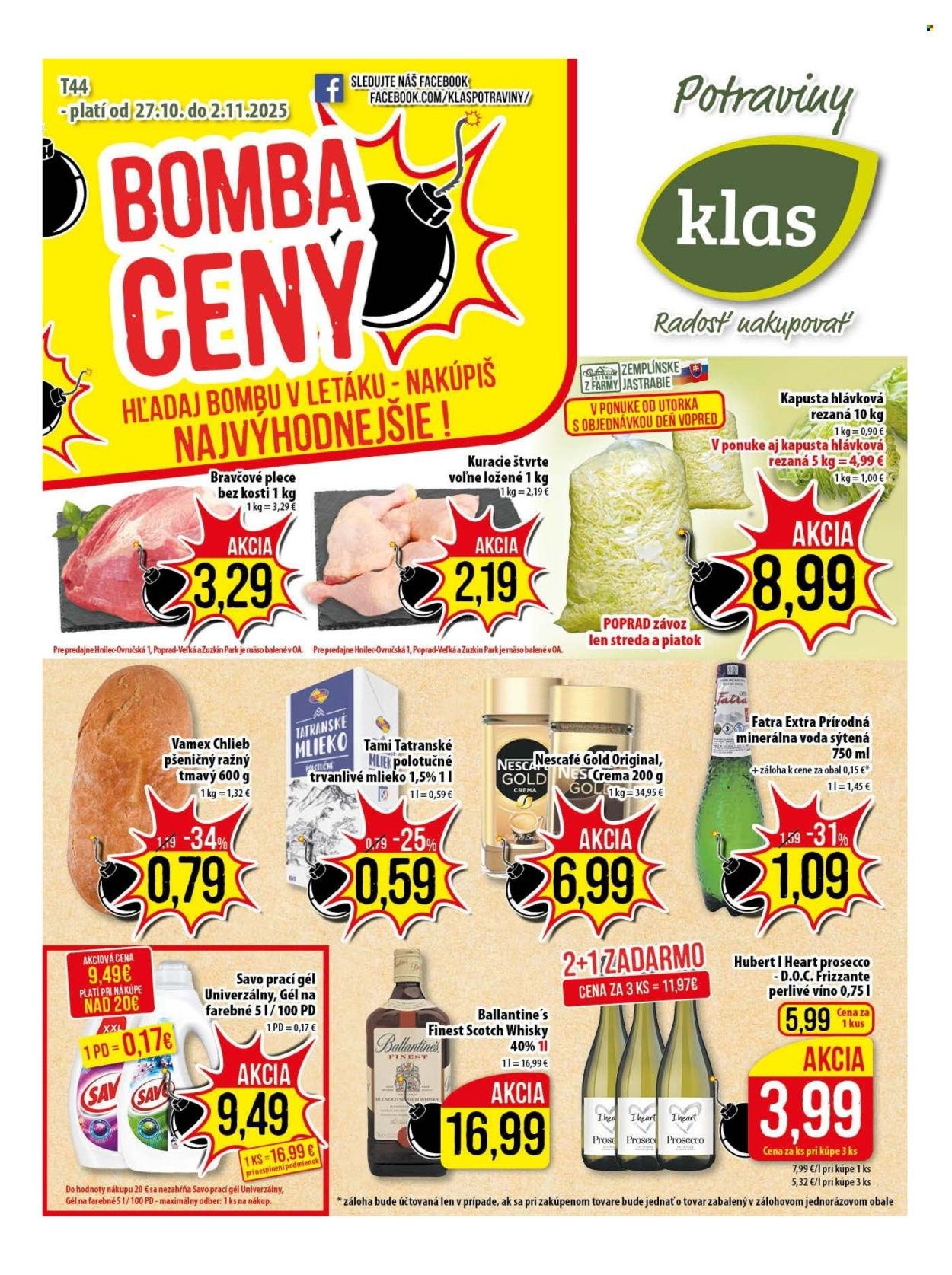 KLAS leták - Od pondelka 27.10.2025 (2025-10-27 - 2025-11-02) | 1