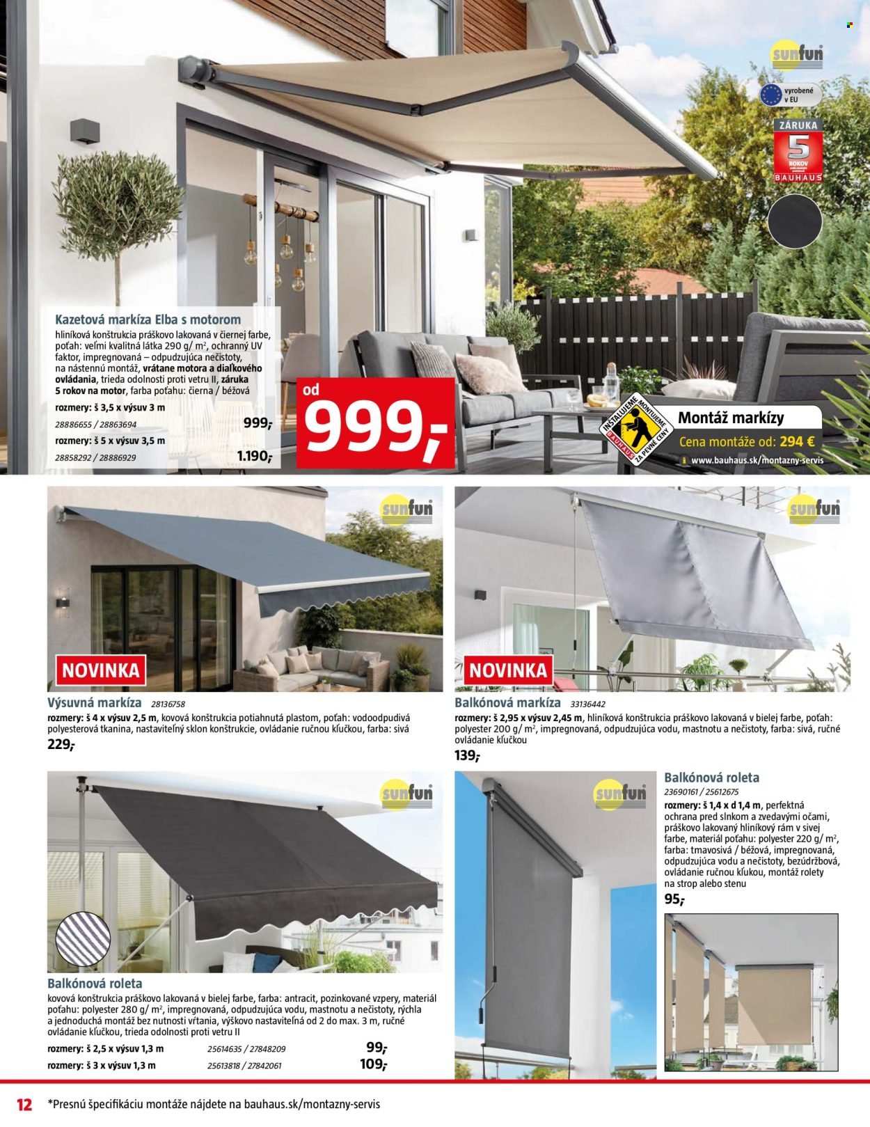 BAUHAUS leták - Aktuálna ponuka (2026-05-04 - 2026-05-31) | 12