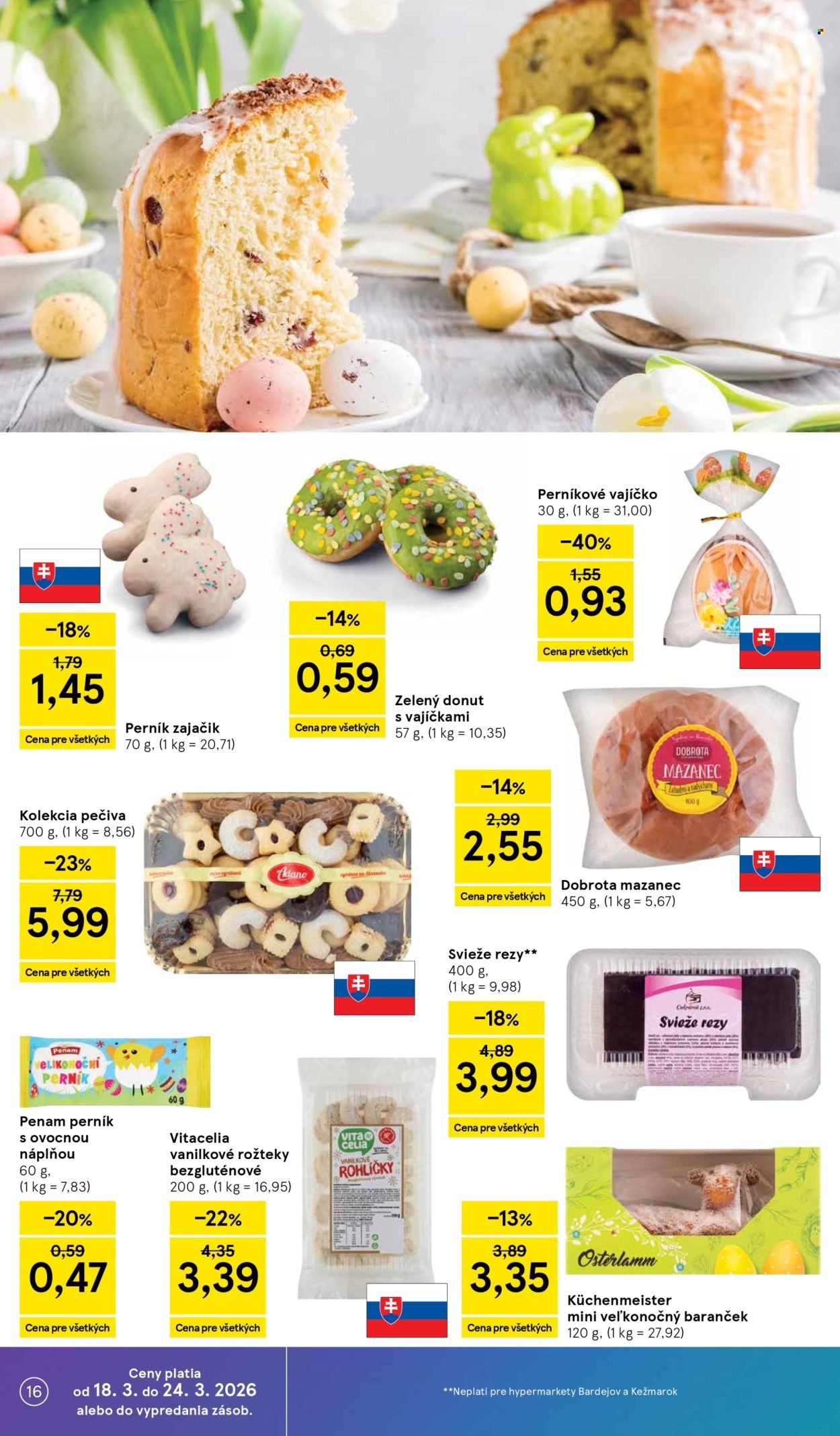 TESCO leták - Od stredy 18.3.2026 (2026-03-18 - 2026-03-24) | 16