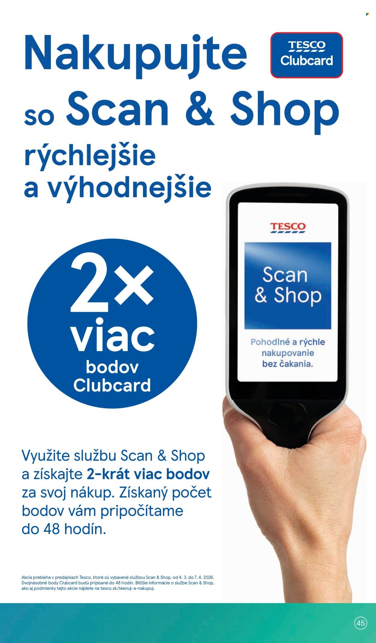 TESCO leták - Od stredy 18.3.2026 (2026-03-18 - 2026-03-24) | 45