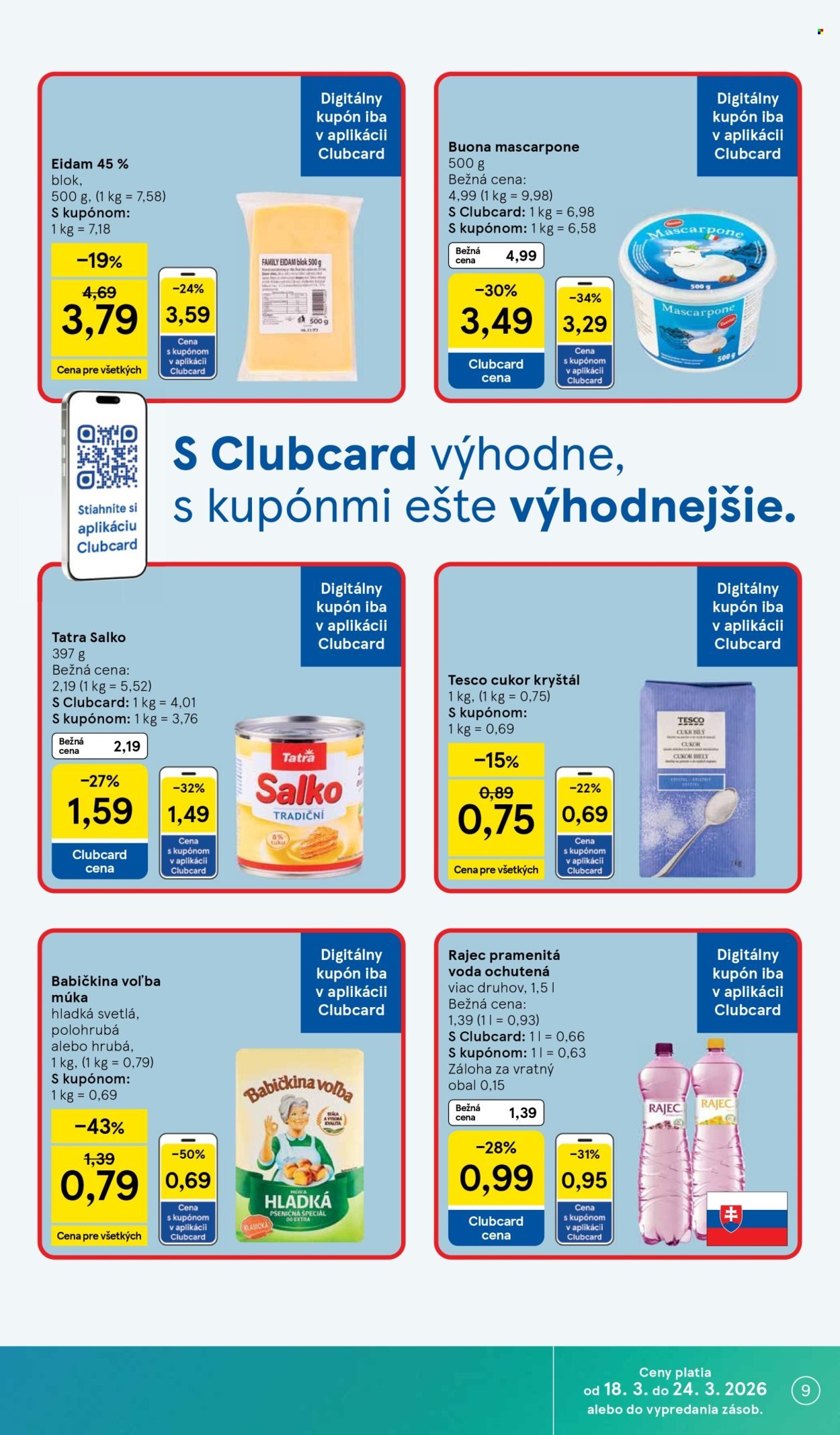 TESCO leták - Od stredy 18.3.2026 (2026-03-18 - 2026-03-24) | 9