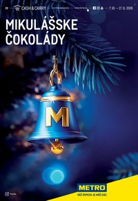METRO leták - Mikulášske Čokolady