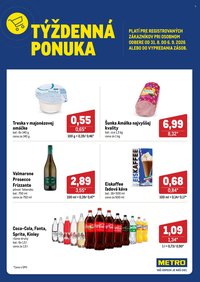 METRO leták - Týždenná ponuka