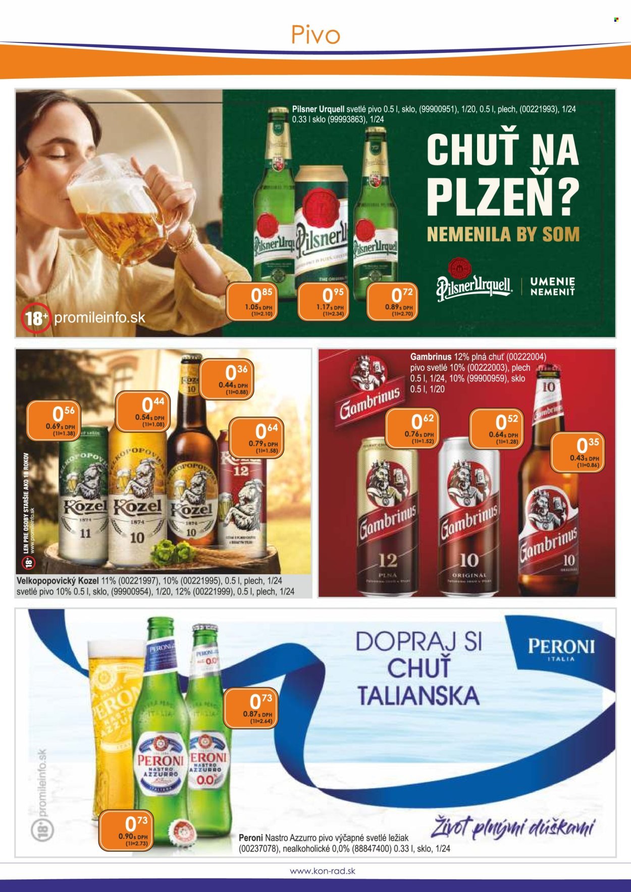 KON-RAD leták - Od utorka 1.9.2026