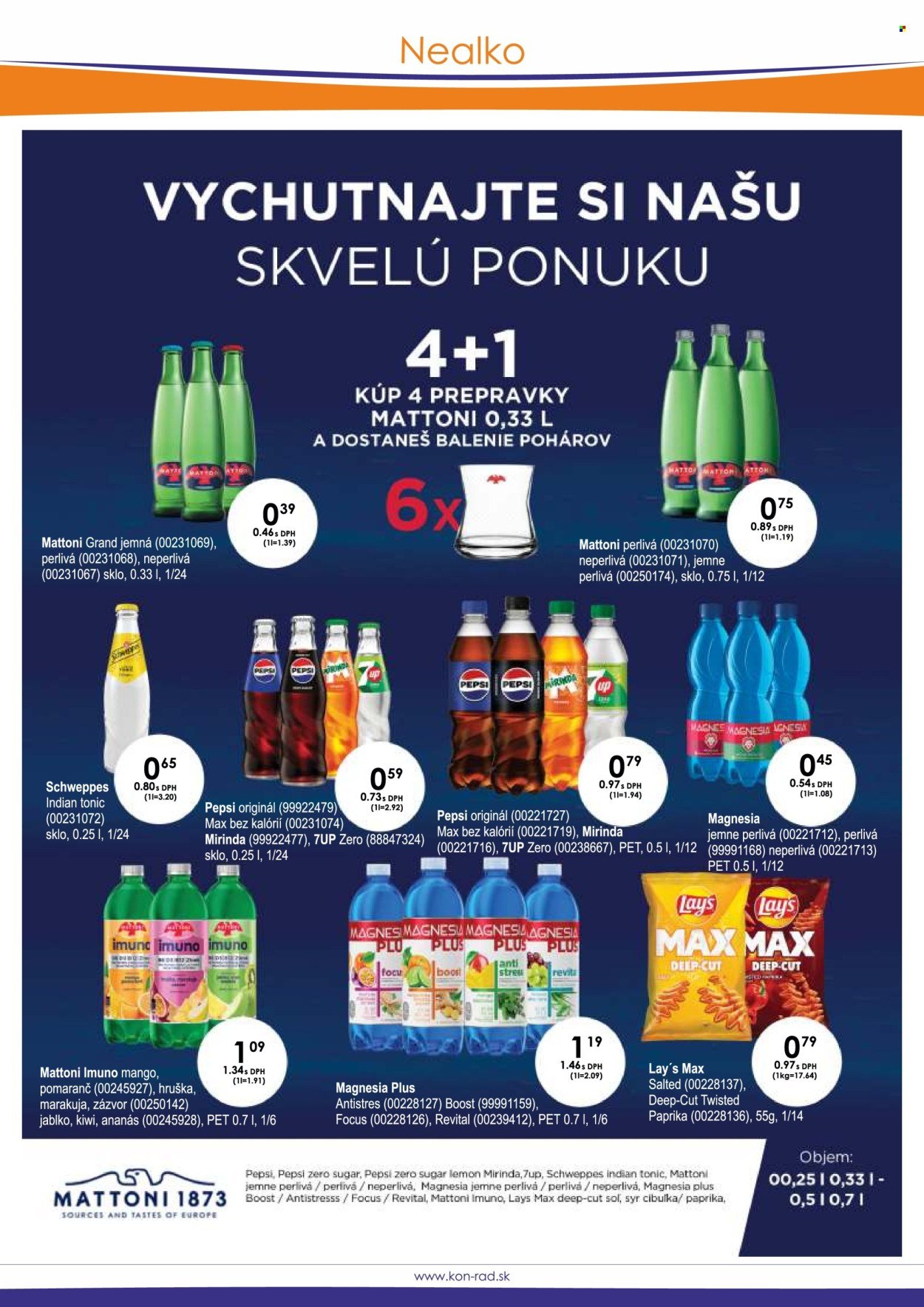 KON-RAD leták - Od utorka 1.9.2026