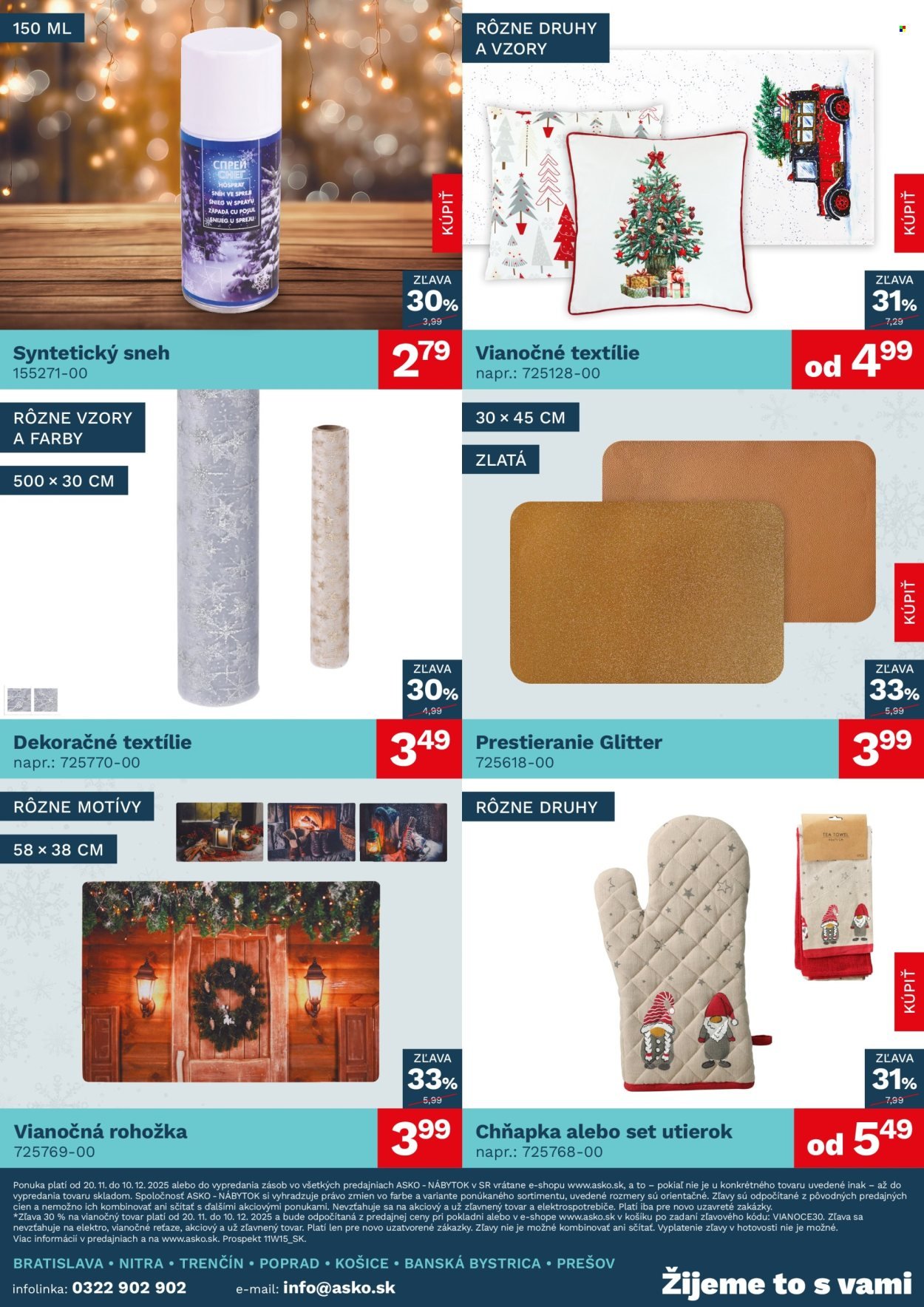 ASKO NÁBYTOK leták - Vianočný leták (2025-11-20 - 2025-12-10) | 4