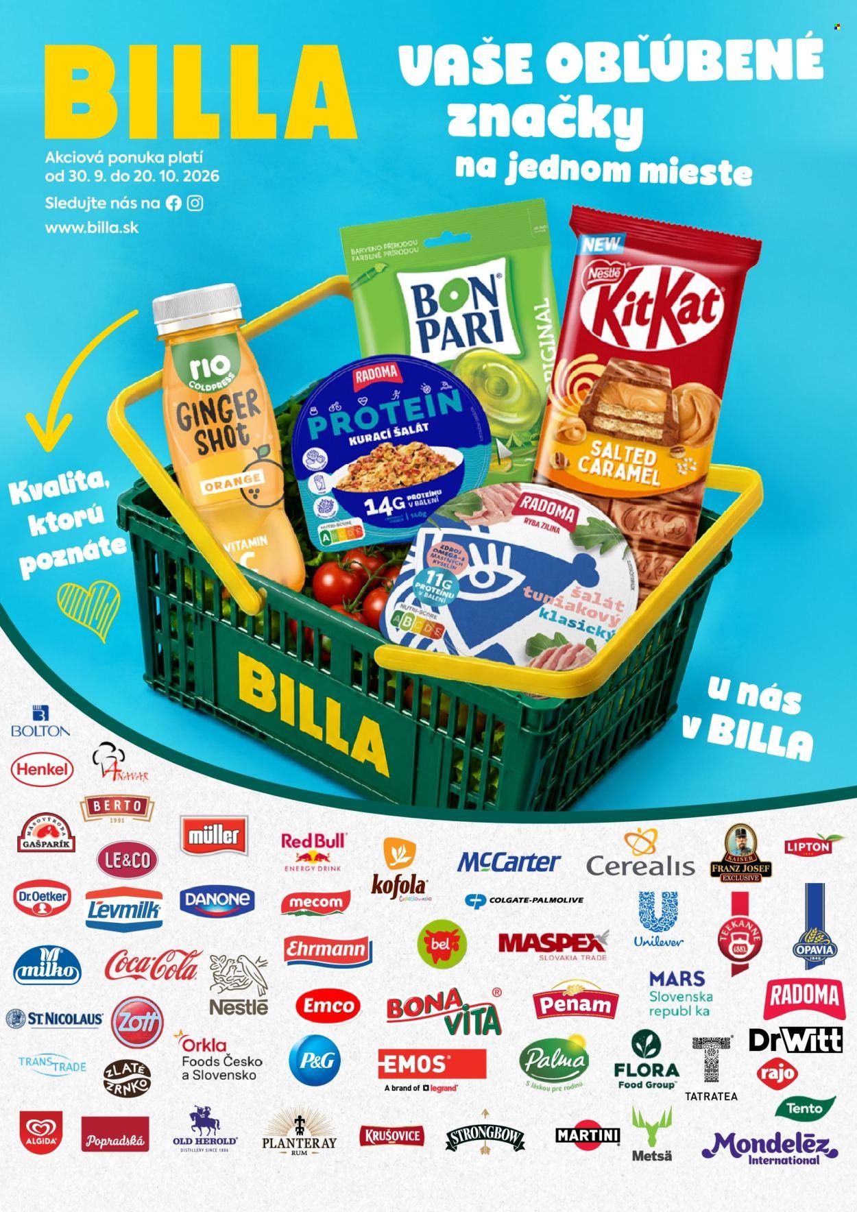 BILLA leták - BILLA Partners