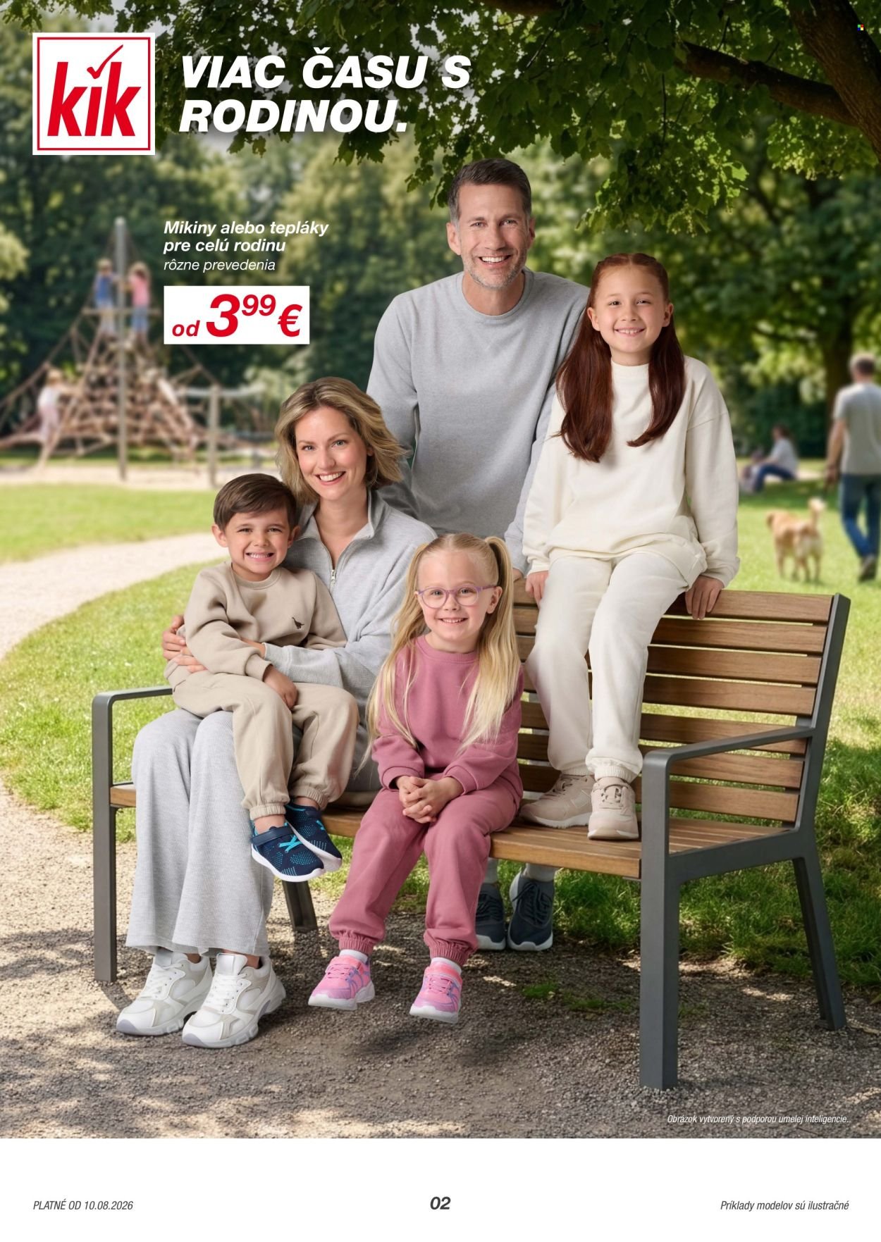 KIK leták - auguste 2026