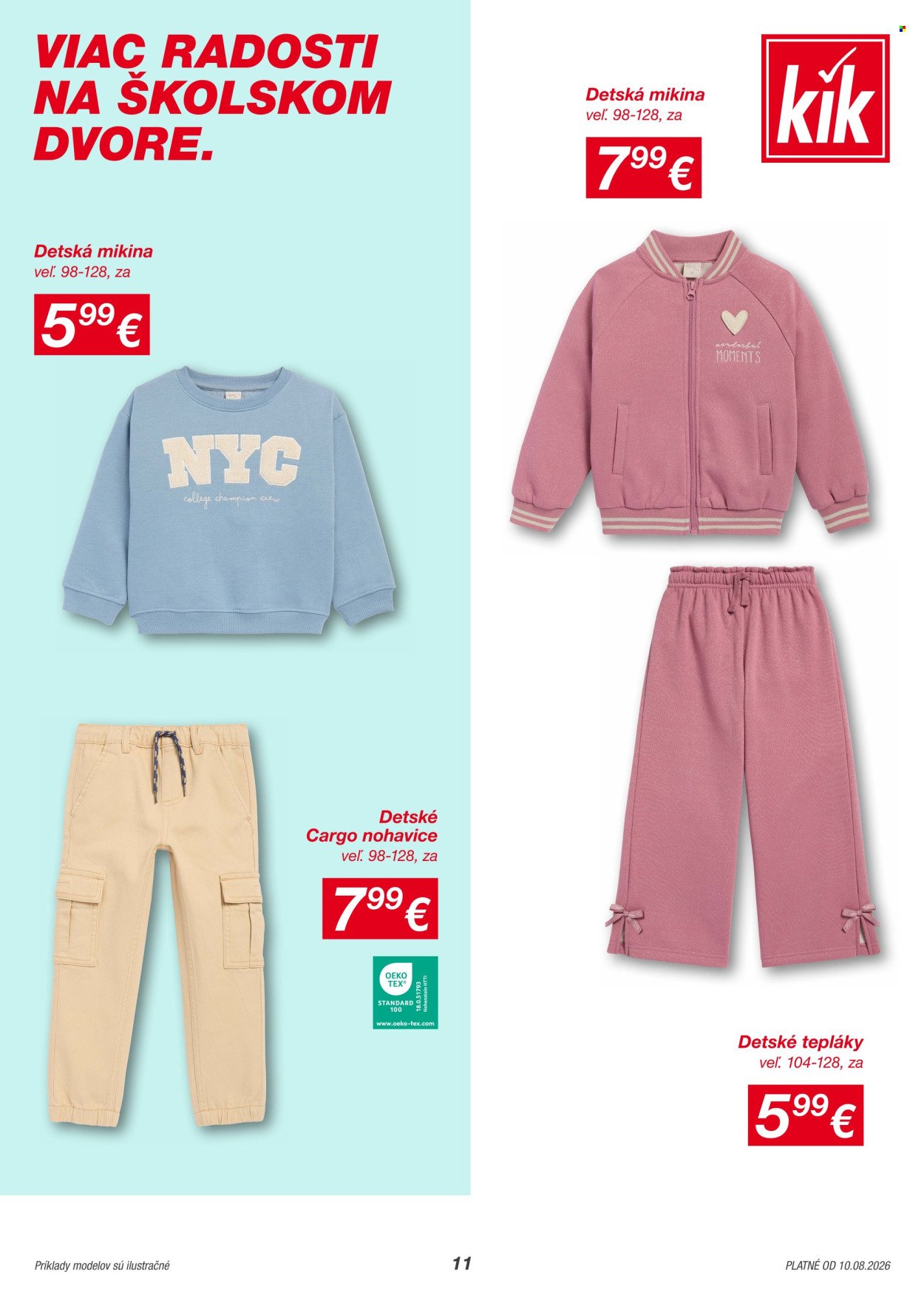 KIK leták - auguste 2026