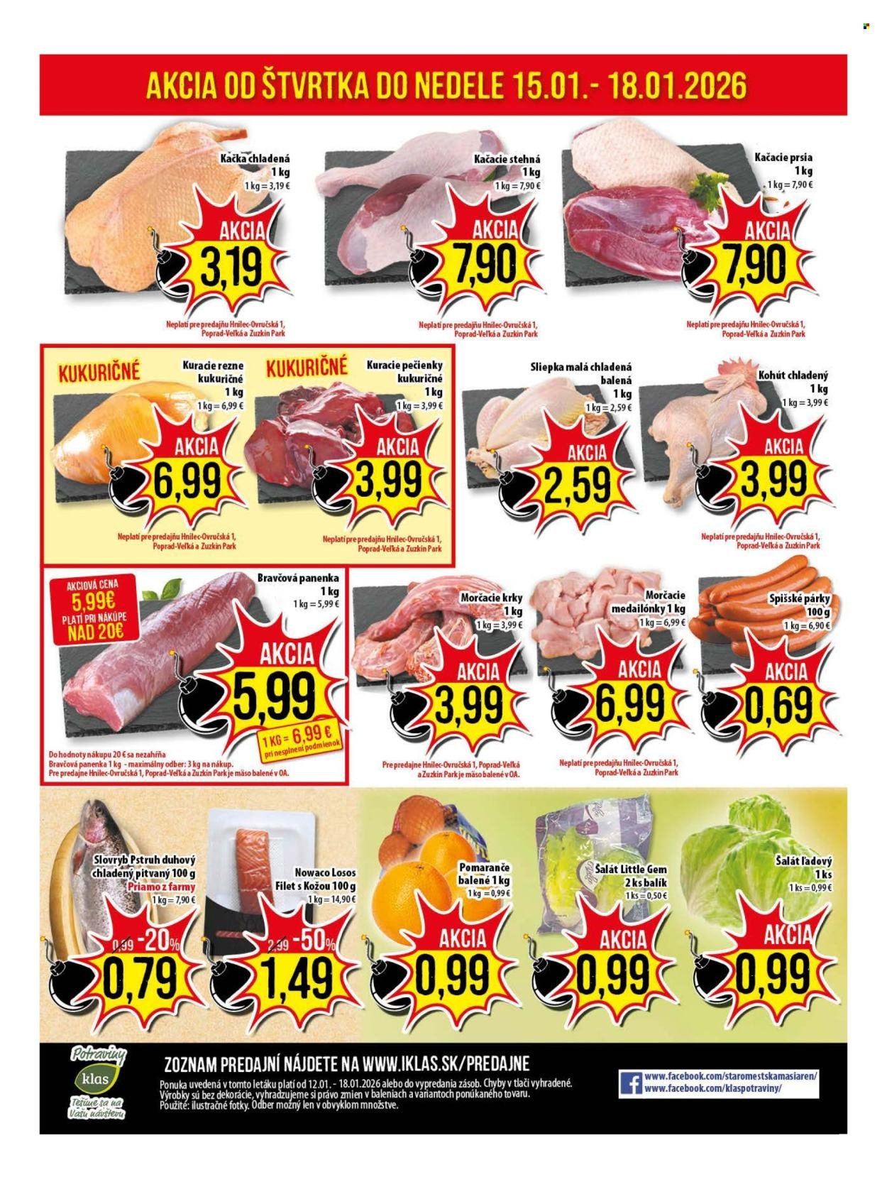 KLAS leták - Od pondelka 12.1.2026 (2026-01-12 - 2026-01-18) | 25