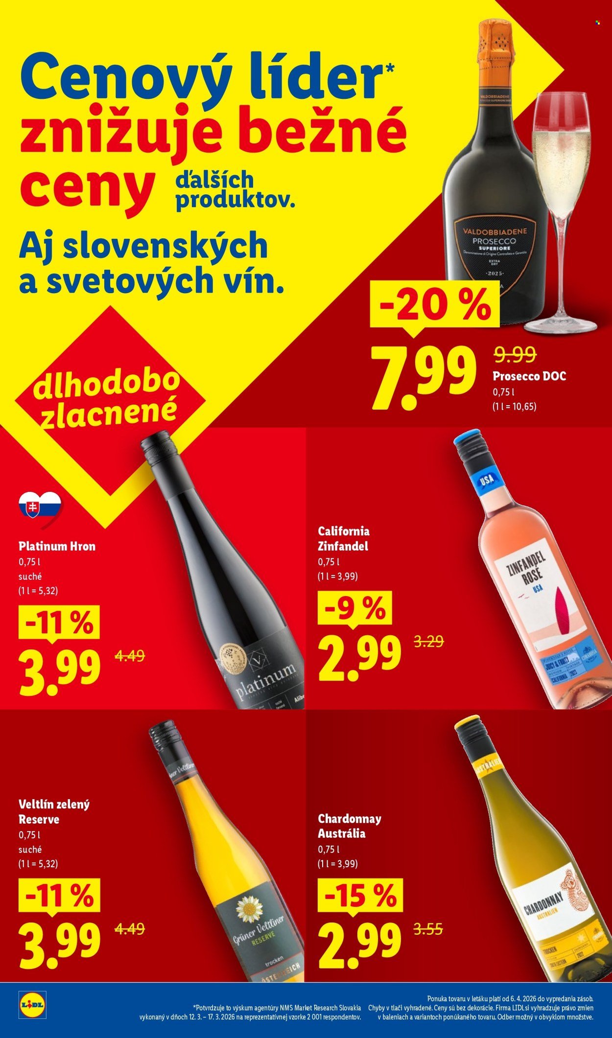 LIDL leták - Cenový líder zlacňuje (2026-04-10) | 2