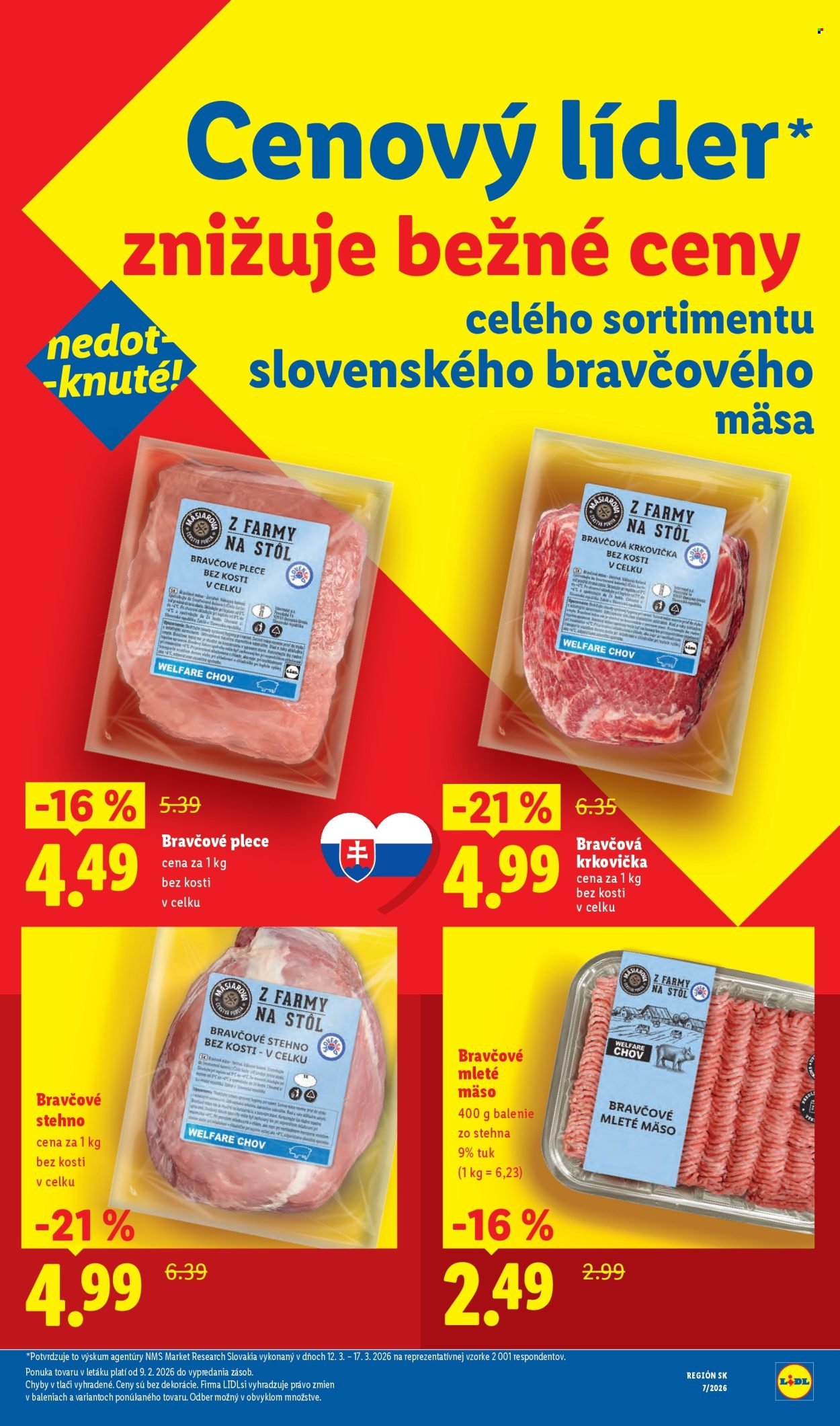 LIDL leták - Cenový líder zlacňuje (2026-04-10) | 12