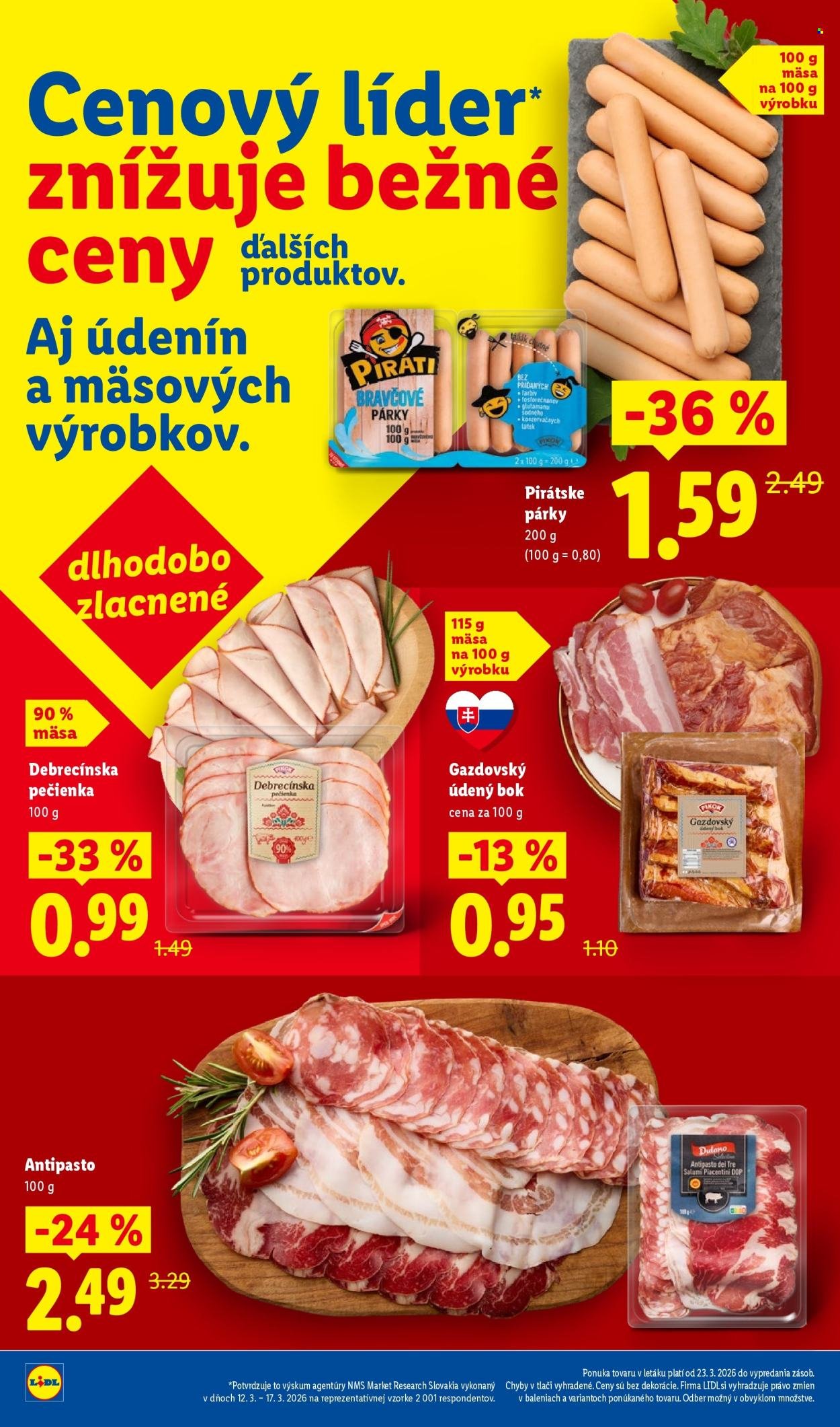 LIDL leták - Cenový líder zlacňuje (2026-04-10) | 4