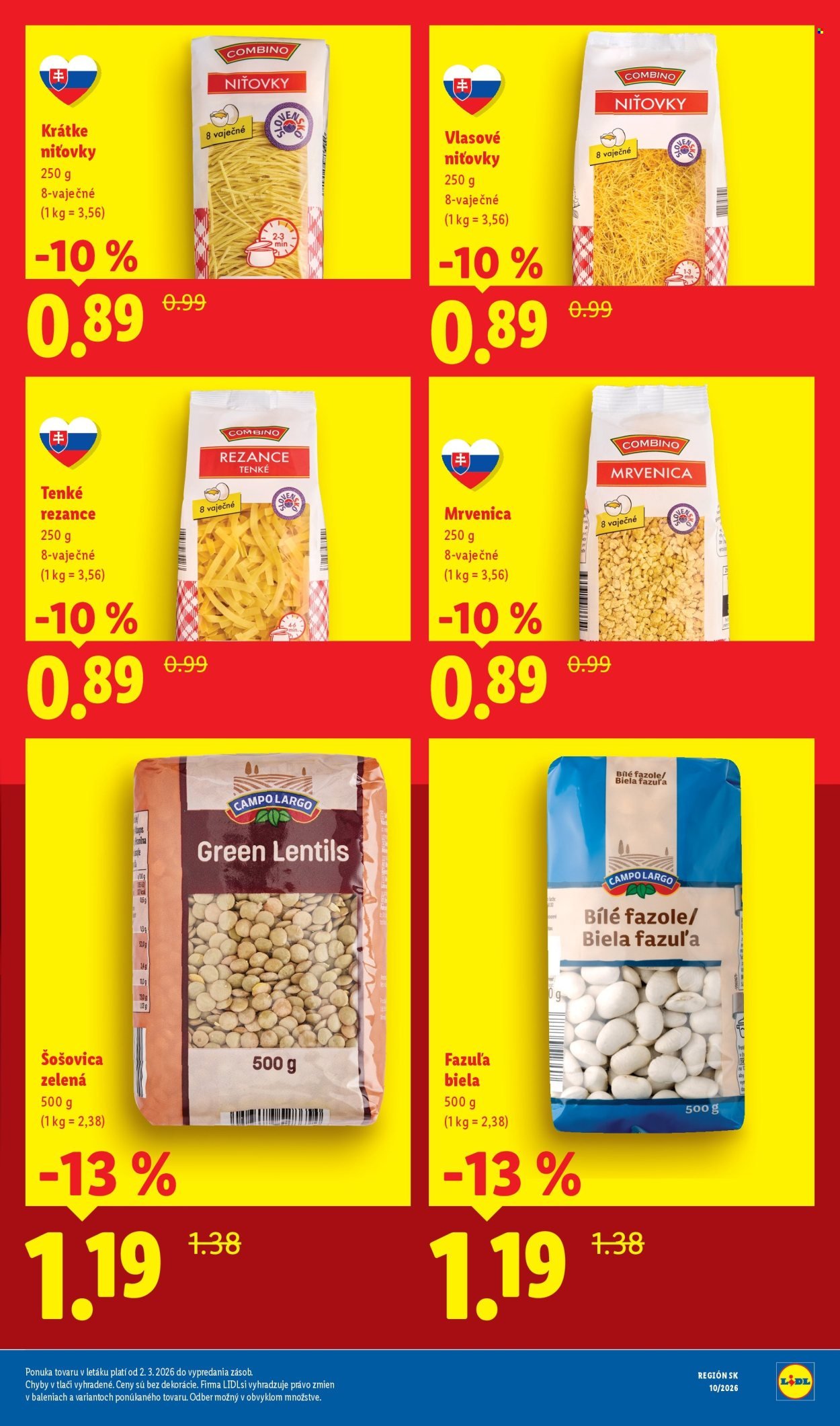 LIDL leták - Cenový líder zlacňuje (2026-04-10) | 9