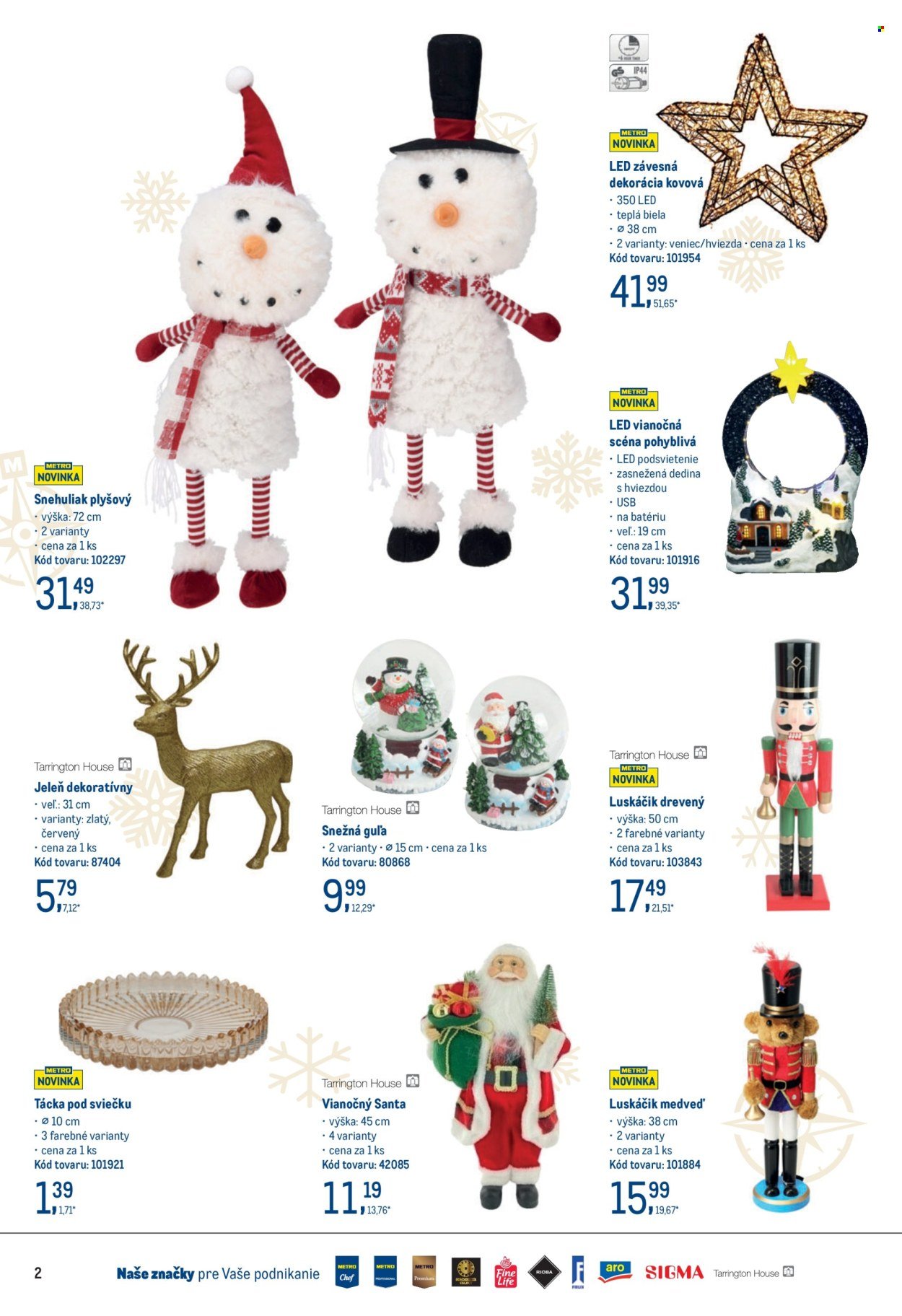 METRO leták - Dekorácia (2025-10-22 - 2025-11-04) | 2