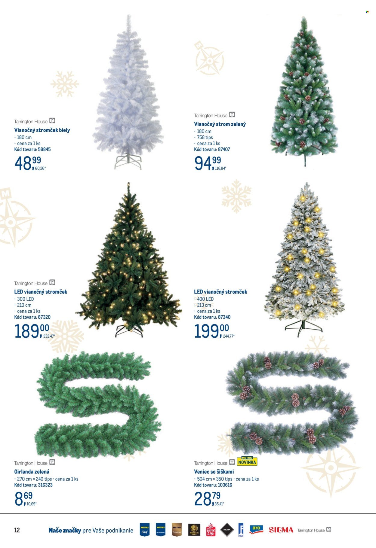 METRO leták - Dekorácia (2025-10-22 - 2025-11-04) | 12