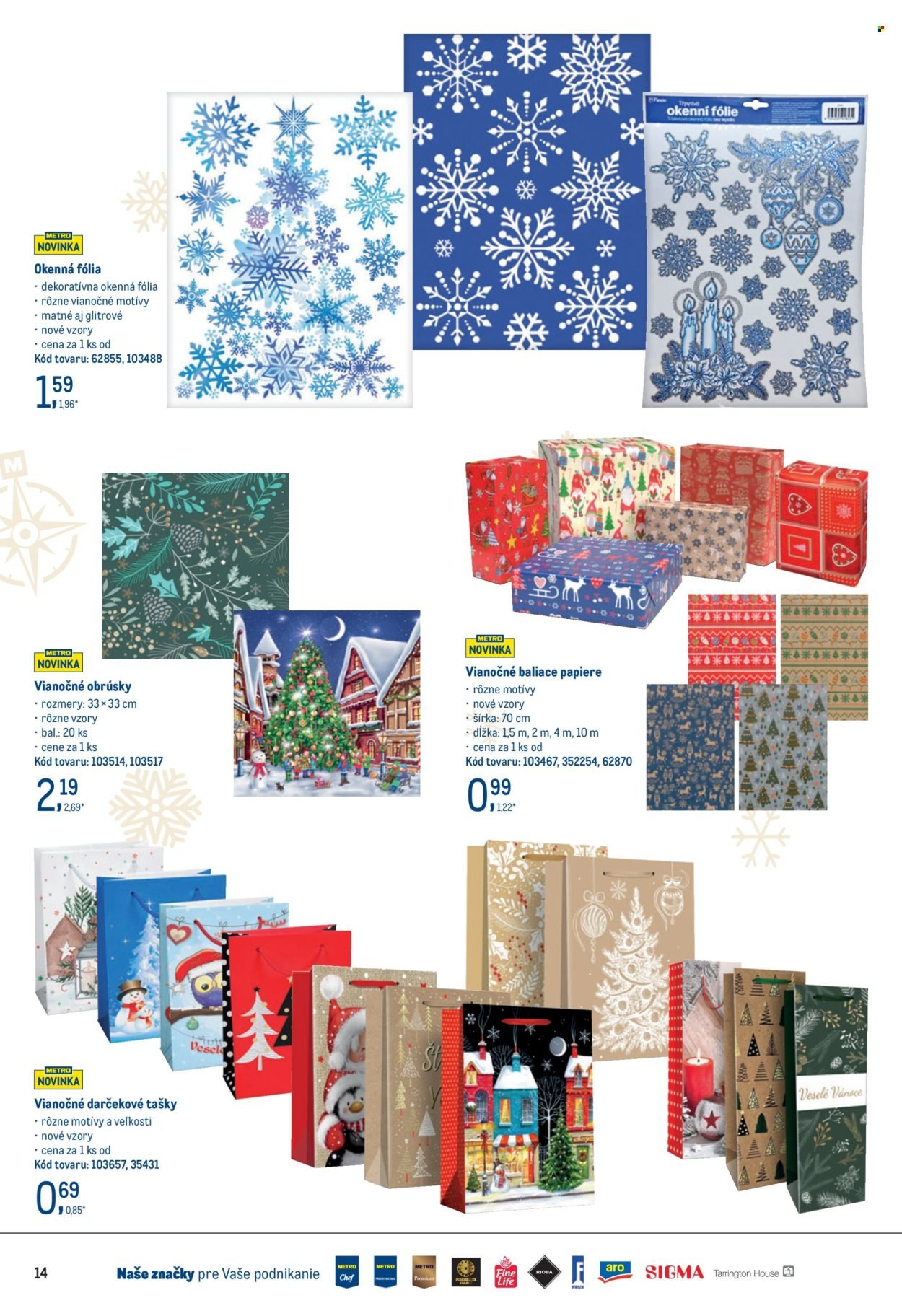 METRO leták - Dekorácia (2025-10-22 - 2025-11-04) | 14