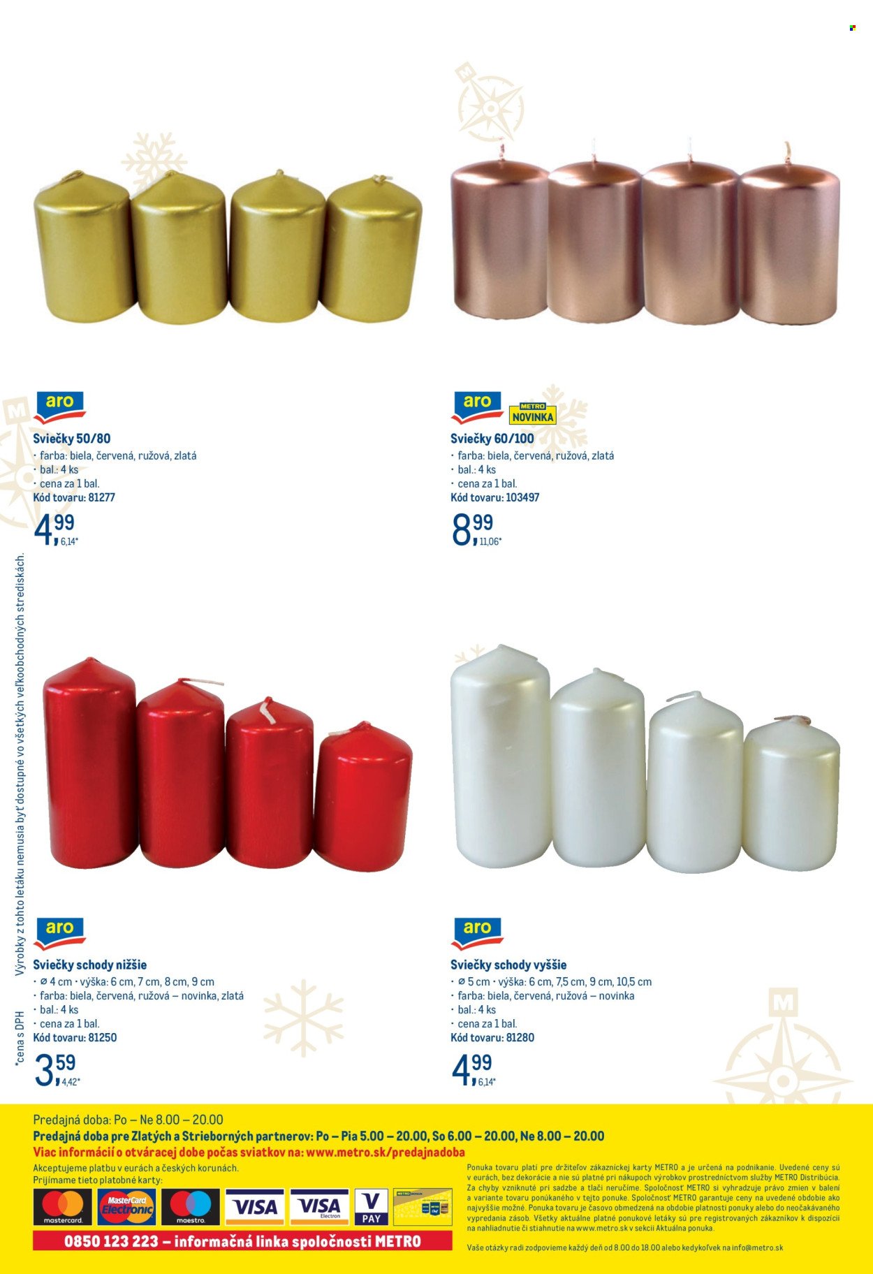 METRO leták - Dekorácia (2025-10-22 - 2025-11-04) | 16