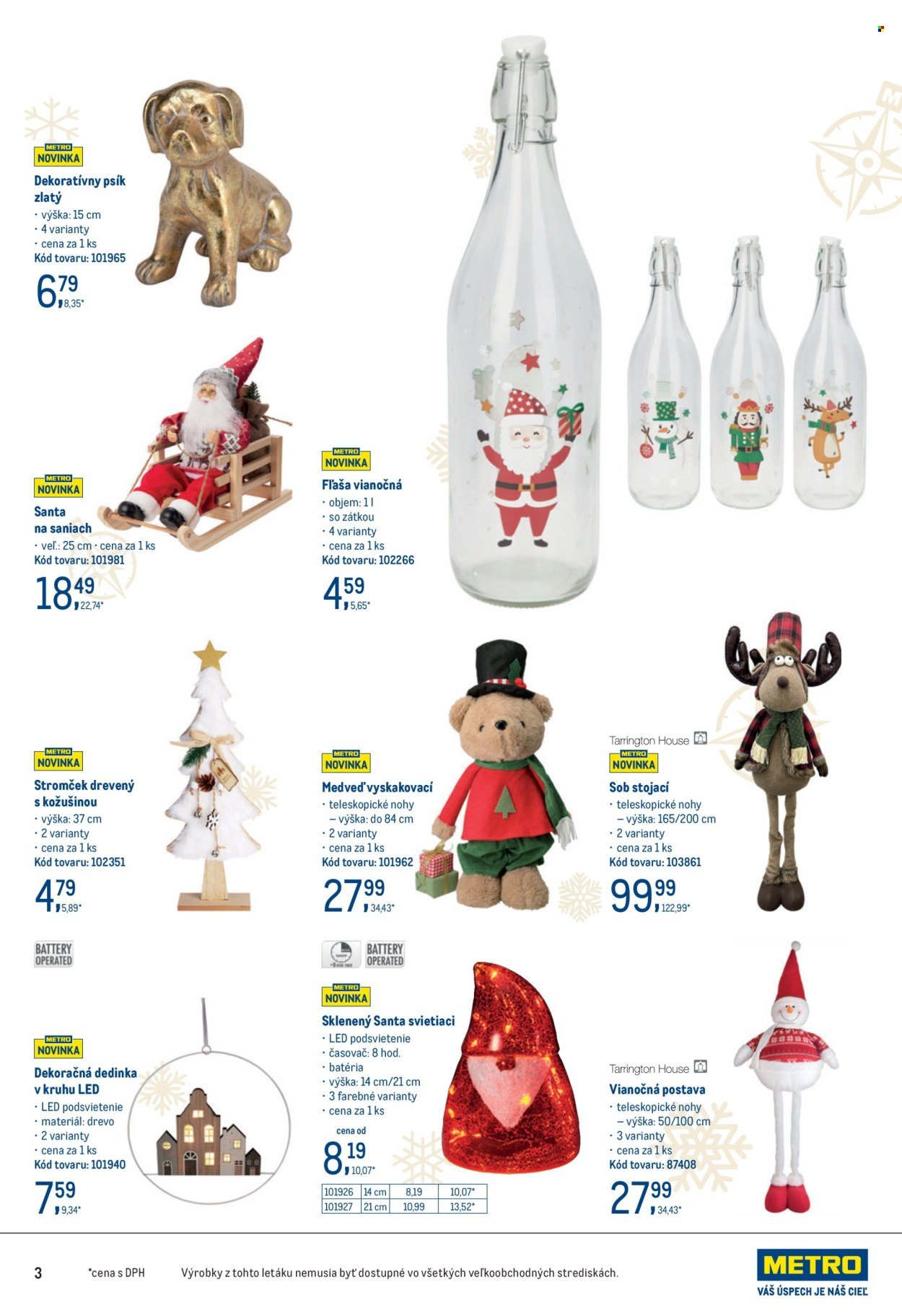 METRO leták - Dekorácia (2025-10-22 - 2025-11-04) | 3