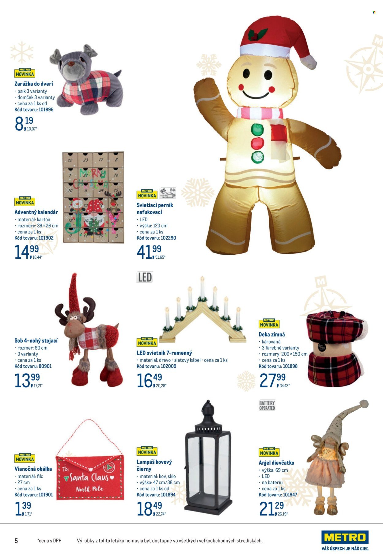METRO leták - Dekorácia (2025-10-22 - 2025-11-04) | 5