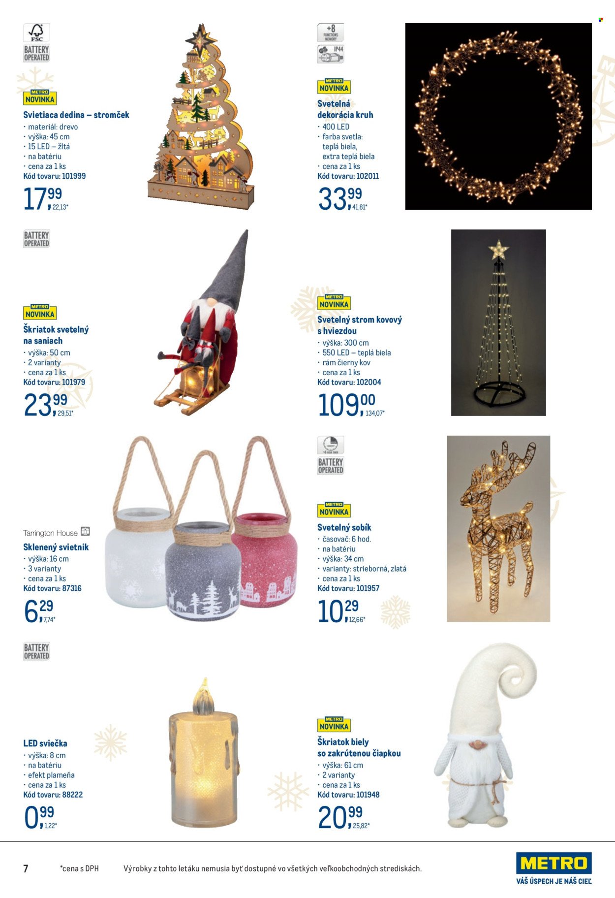 METRO leták - Dekorácia (2025-10-22 - 2025-11-04) | 7
