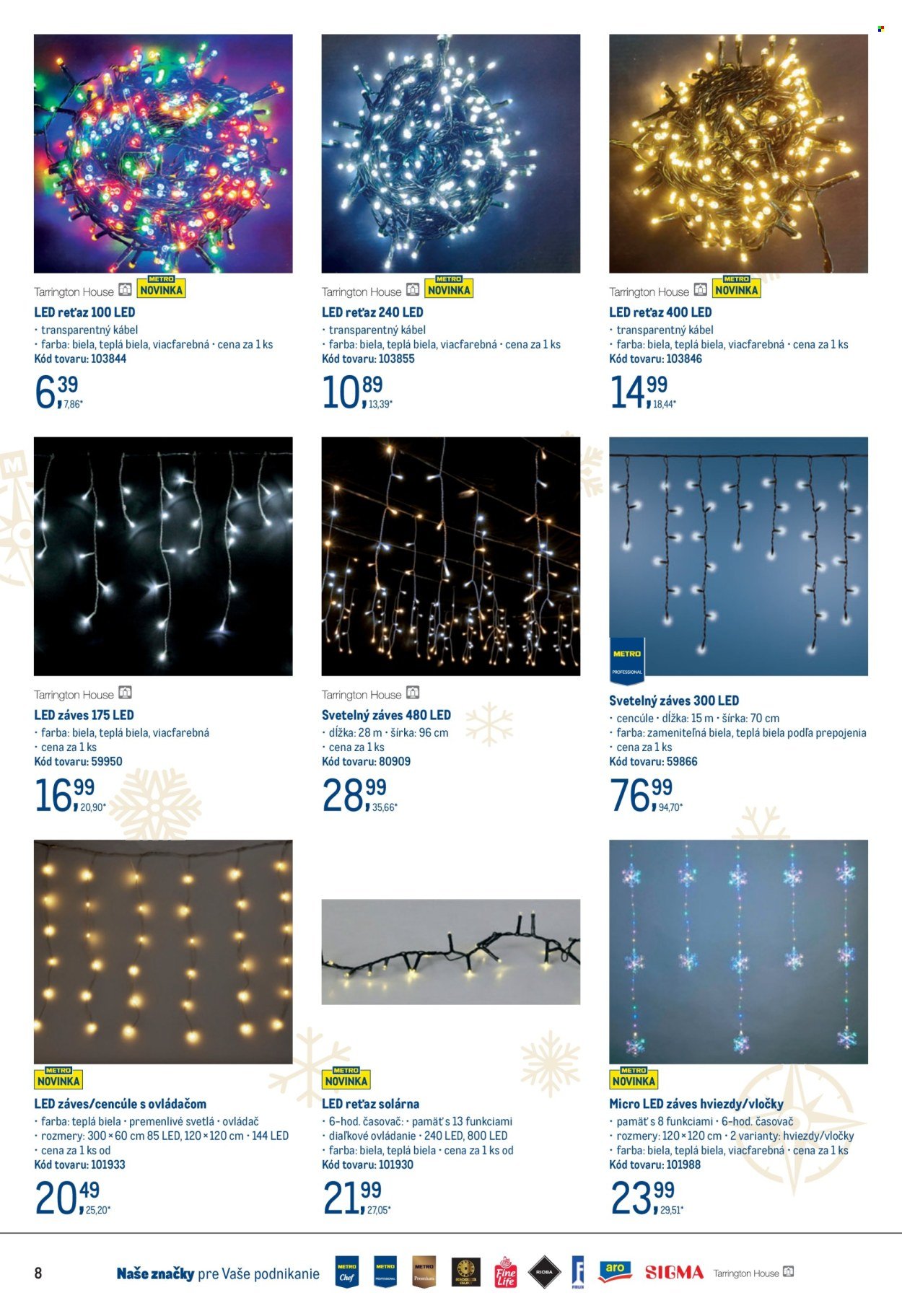 METRO leták - Dekorácia (2025-10-22 - 2025-11-04) | 8