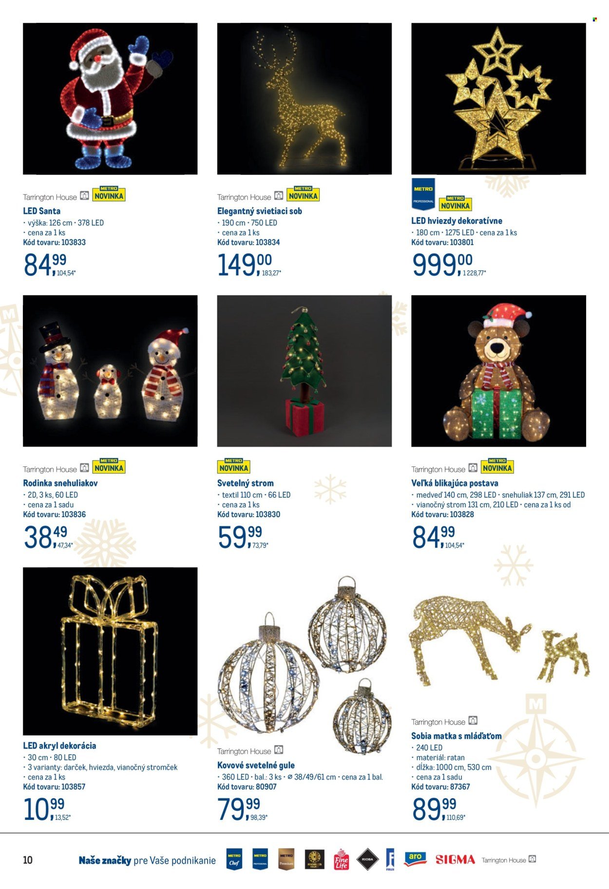 METRO leták - Dekorácia (2025-10-22 - 2025-11-04) | 10