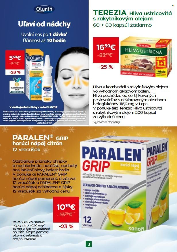 SCHNEIDER LEKÁREŇ leták - Od nedele 1.2.2026 (2026-02-01 - 2026-02-28) | 3