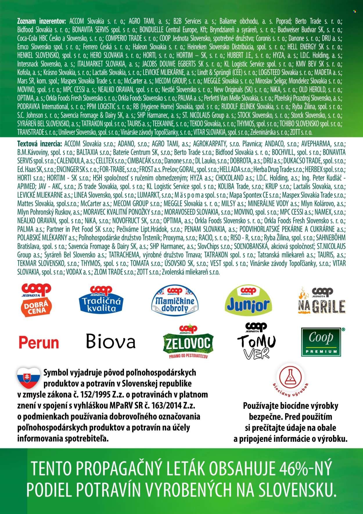 COOP JEDNOTA leták - Od štvrtka 22.1.2026 (2026-01-22 - 2026-01-28) | 60