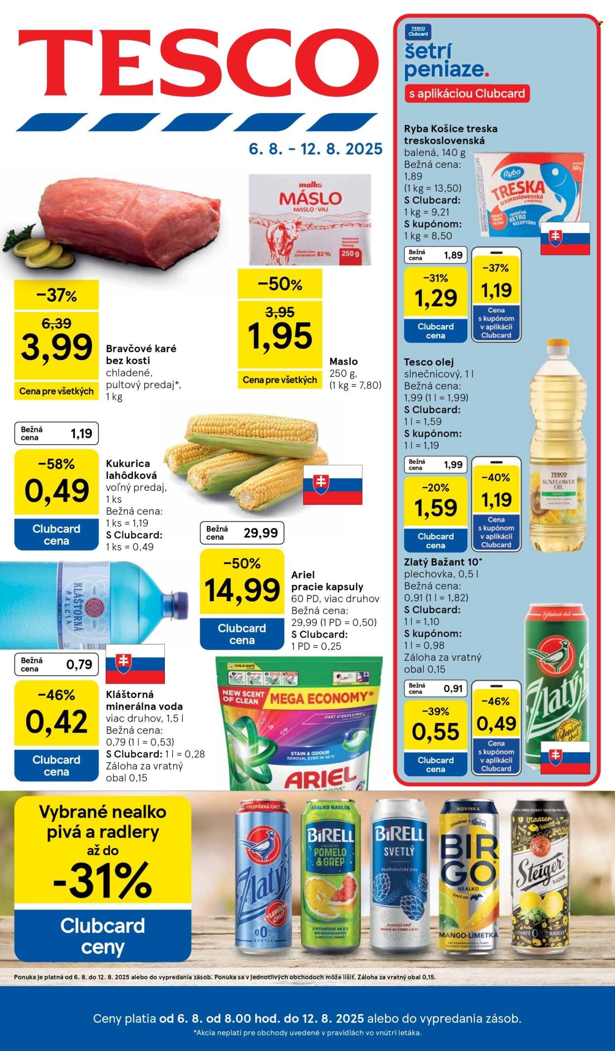 TESCO leták - Od stredy 6.8.2025 (2025-08-06 - 2025-08-12) | 1