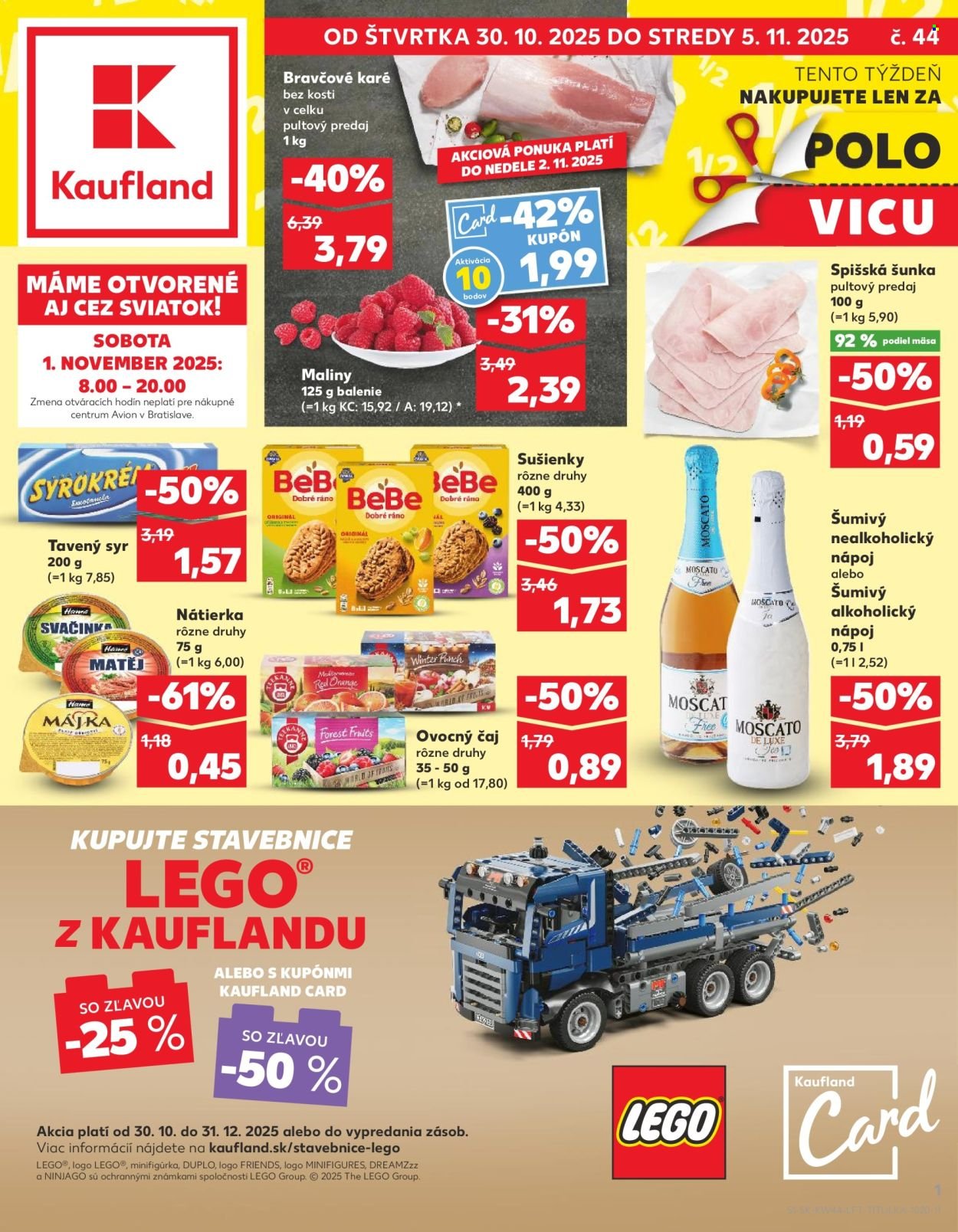 KAUFLAND leták - Od štvrtka 30.10.2025 (2025-10-30 - 2025-11-05) | 1