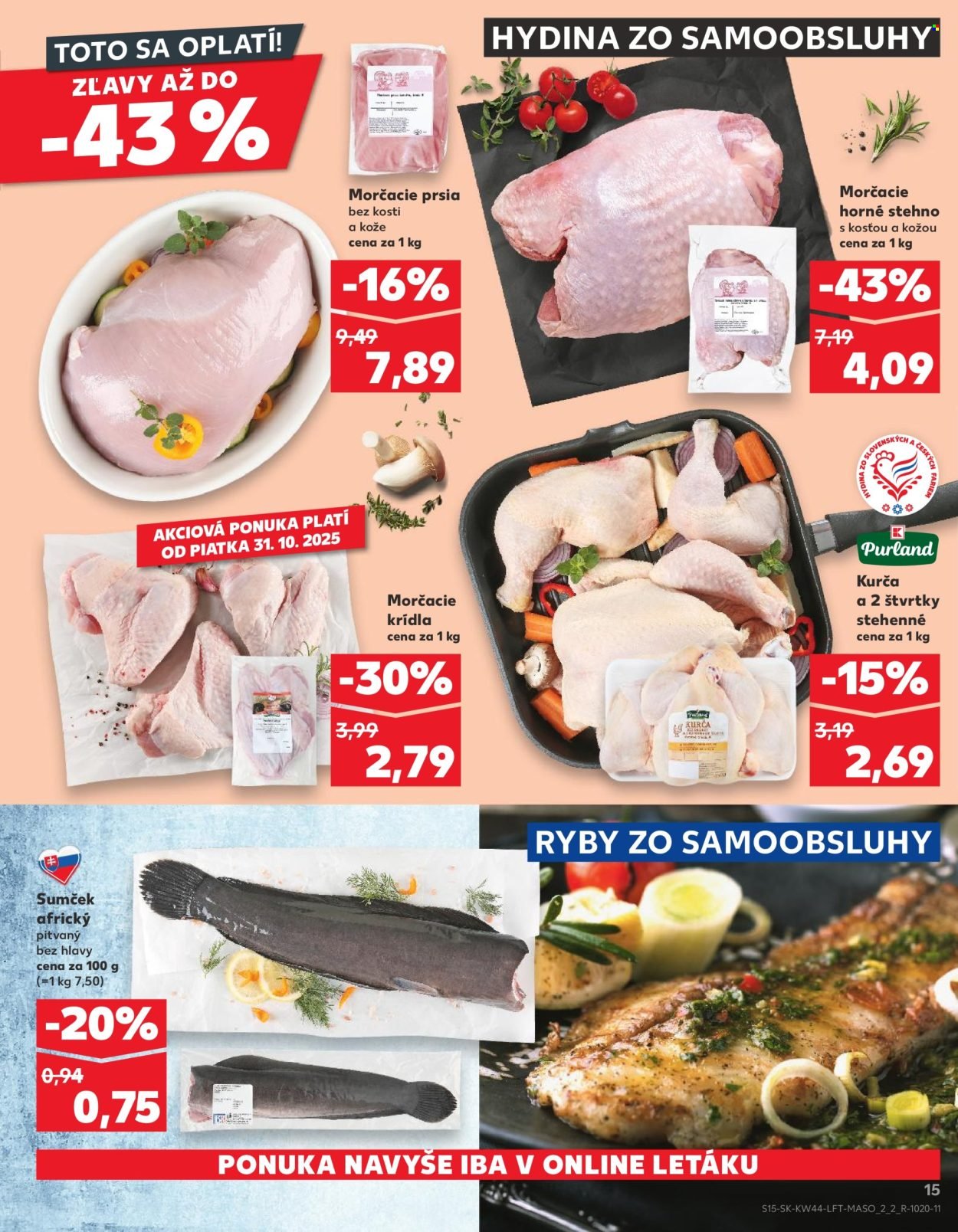 KAUFLAND leták - Od štvrtka 30.10.2025 (2025-10-30 - 2025-11-05) | 15